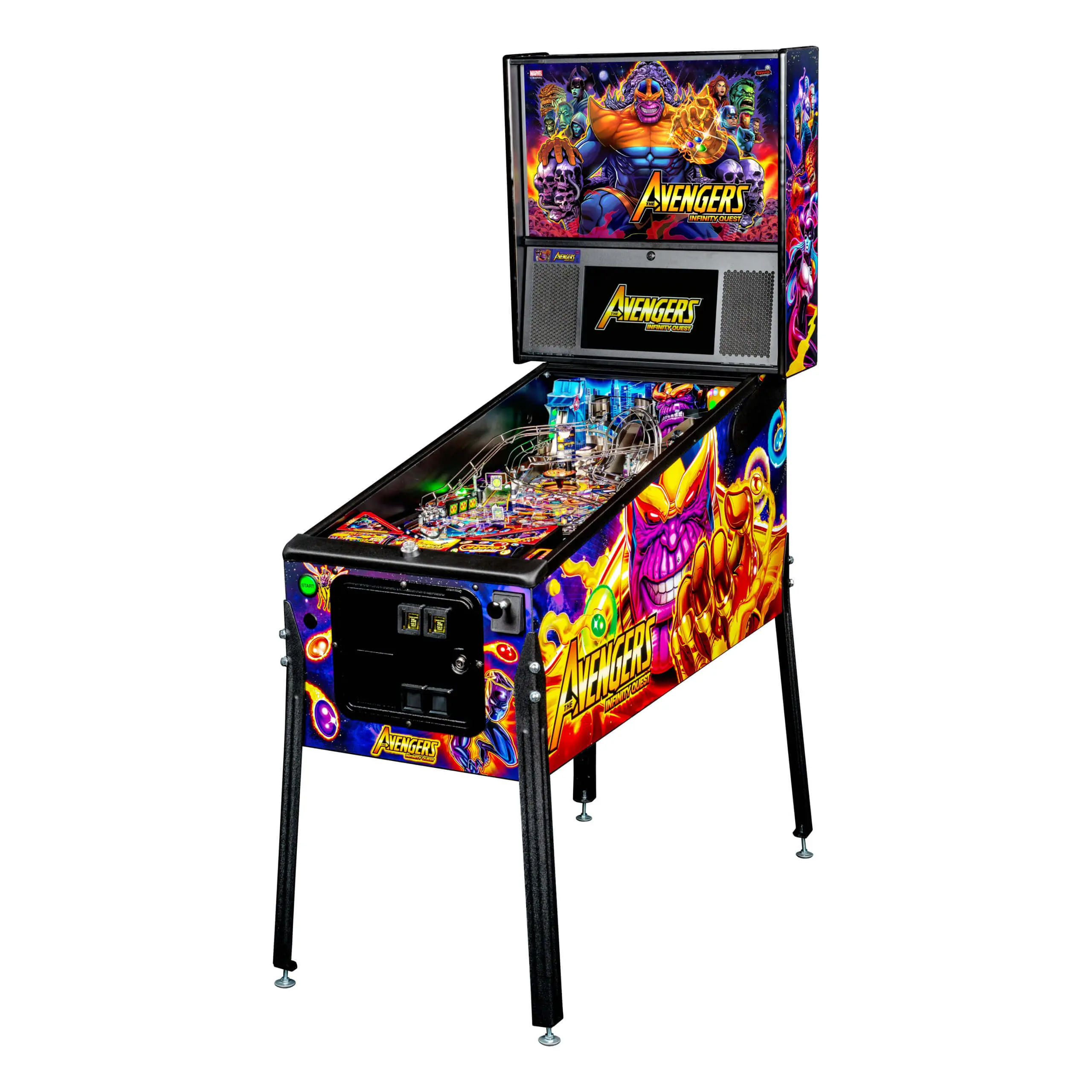 Avengers Infinity Quest Premium Pinball Machine