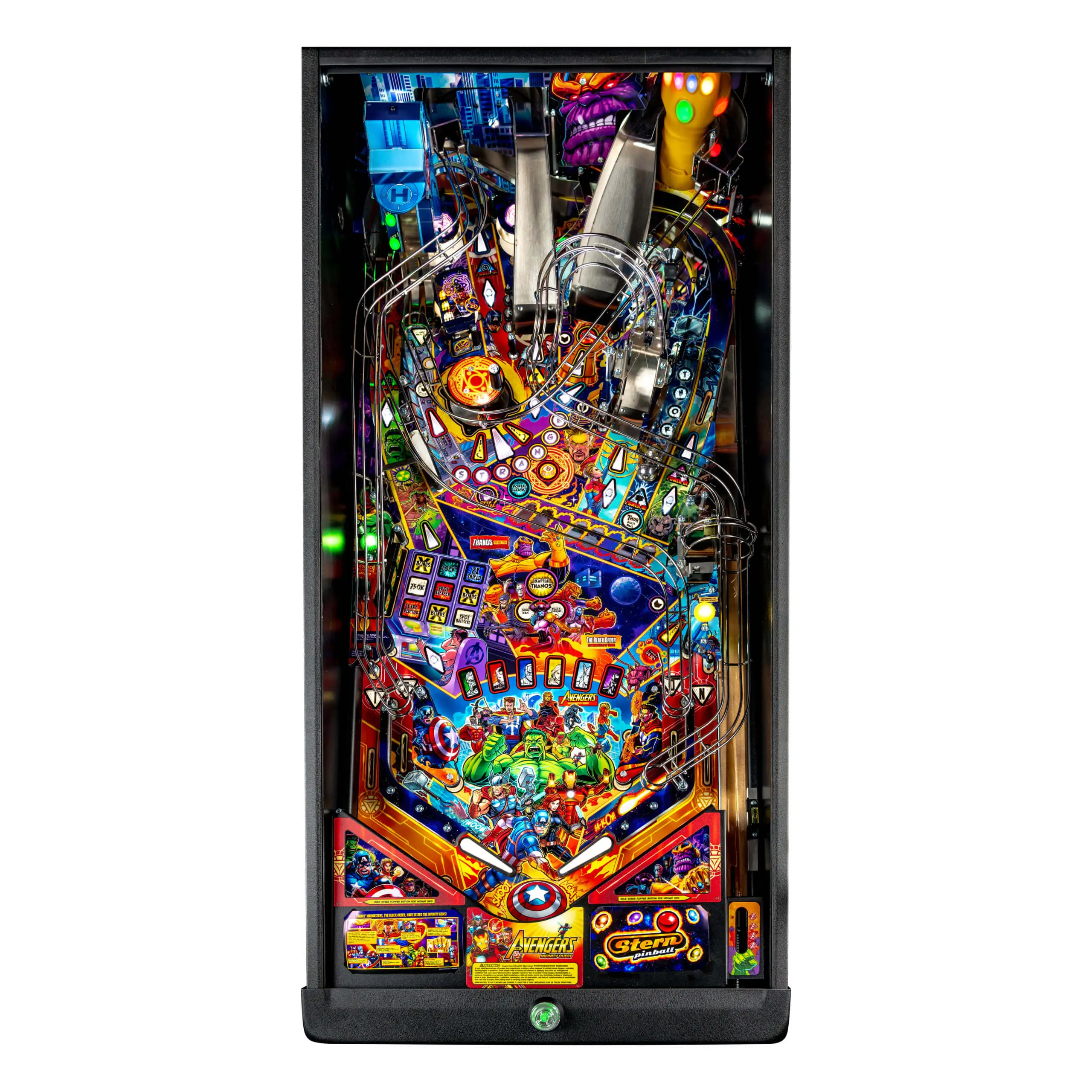 Avengers Infinity Quest Premium Pinball Machine - Image 4