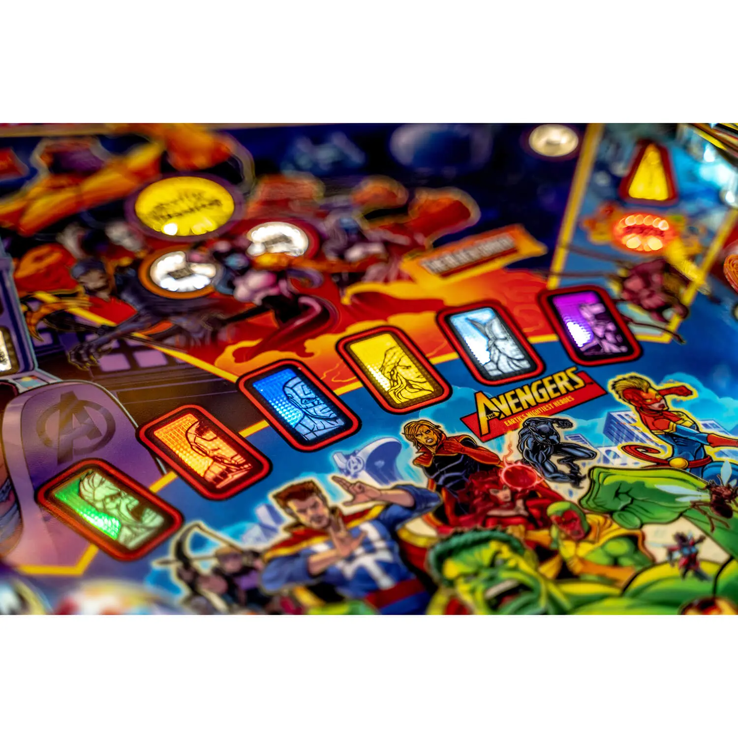 Avengers Infinity Quest Premium Pinball Machine - Image 5