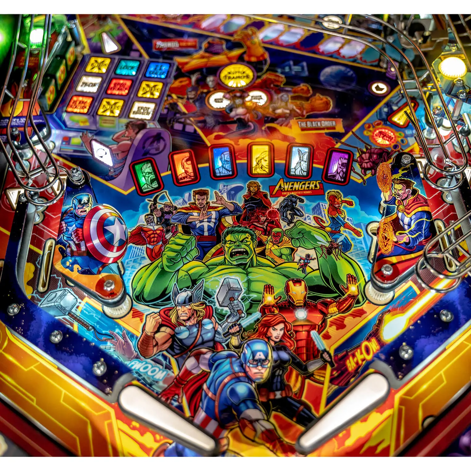 Avengers Infinity Quest Premium Pinball Machine - Image 6