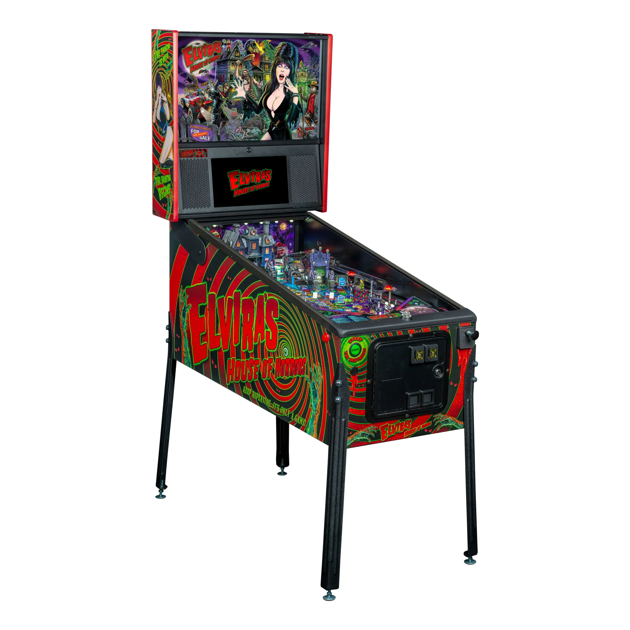 Elvira’s House of Horrors Premium Pinball Machine