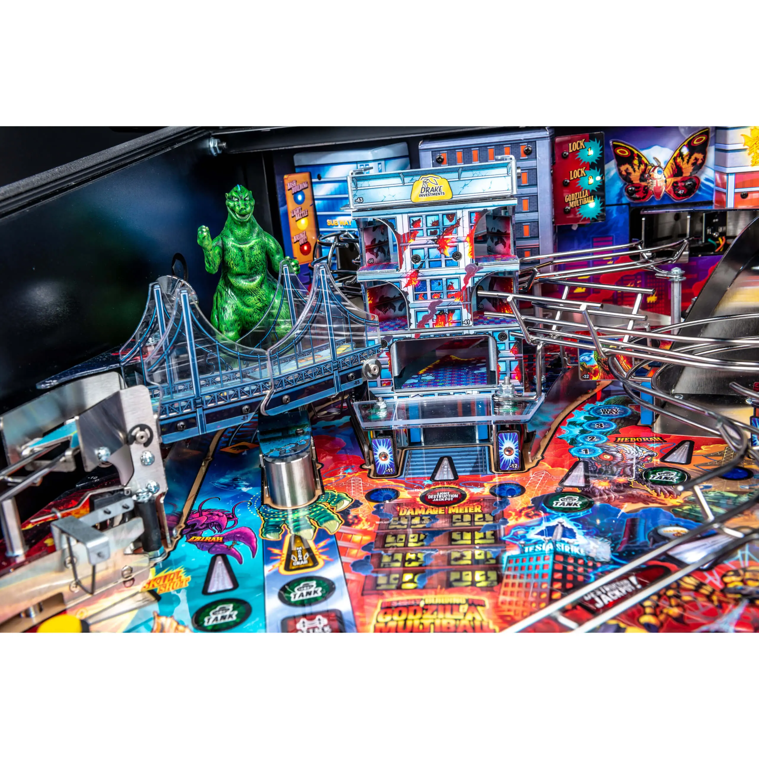 Godzilla Premium Pinball Machine - Image 8