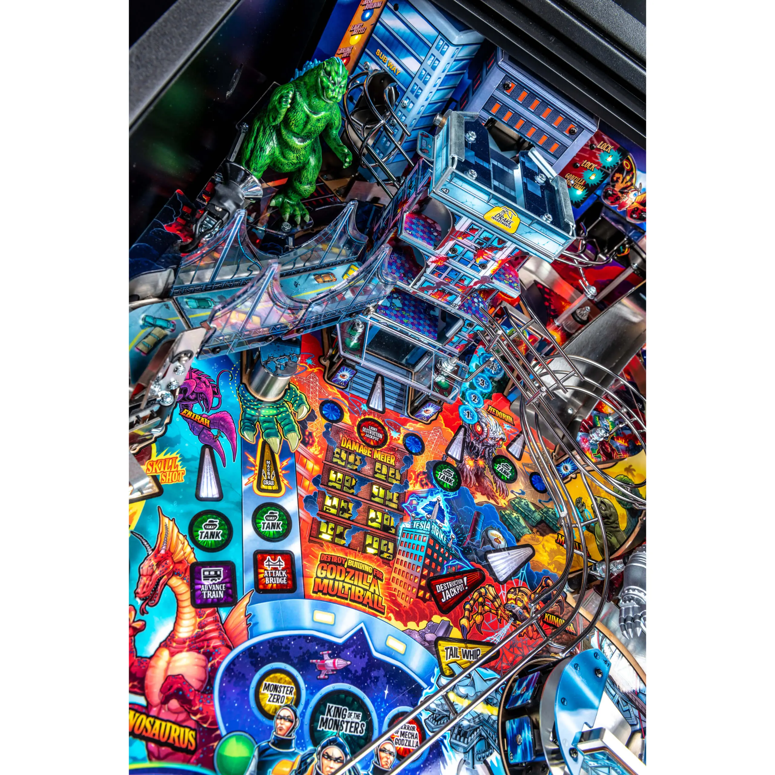 Godzilla Premium Pinball Machine - Image 9