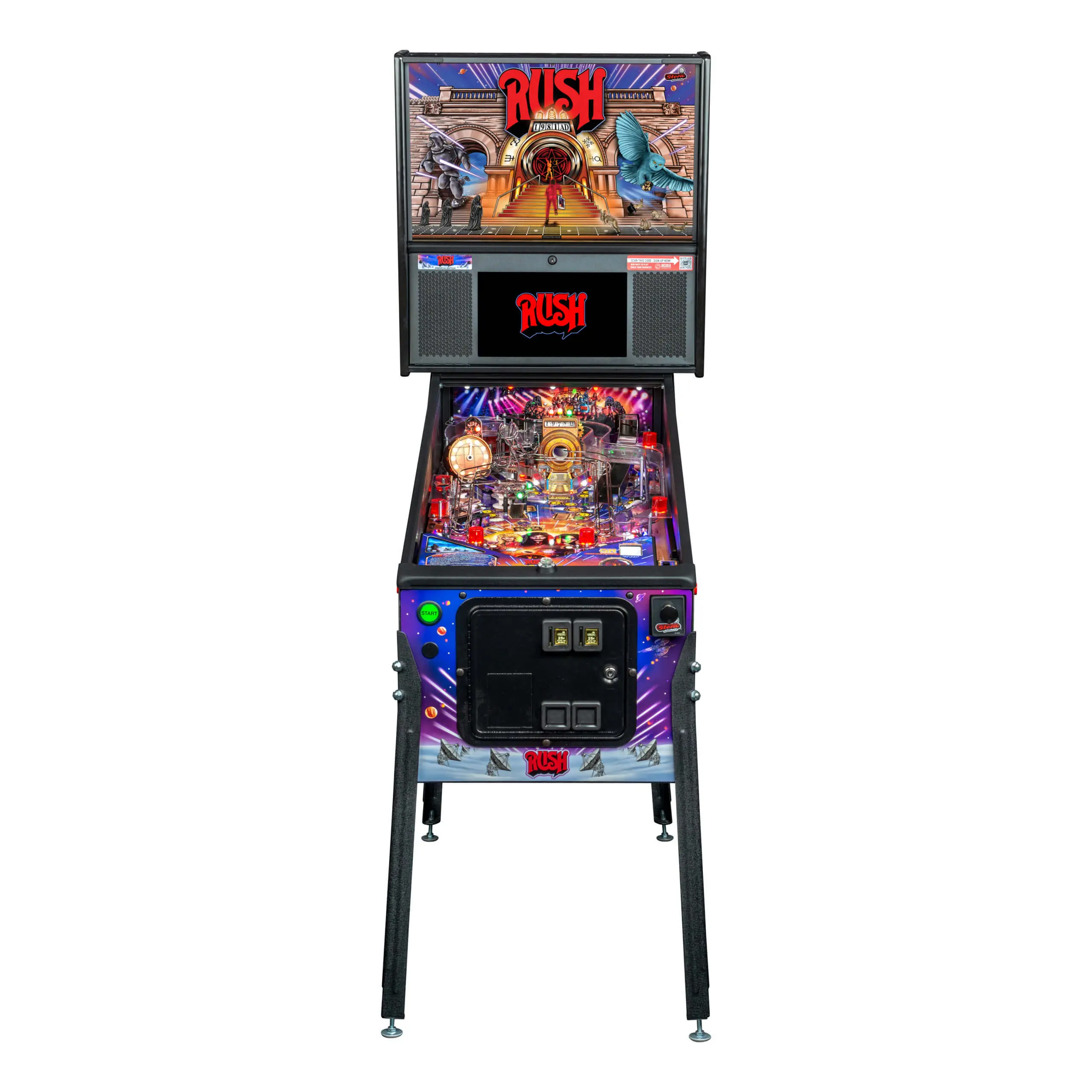 Rush Premium Pinball Machine