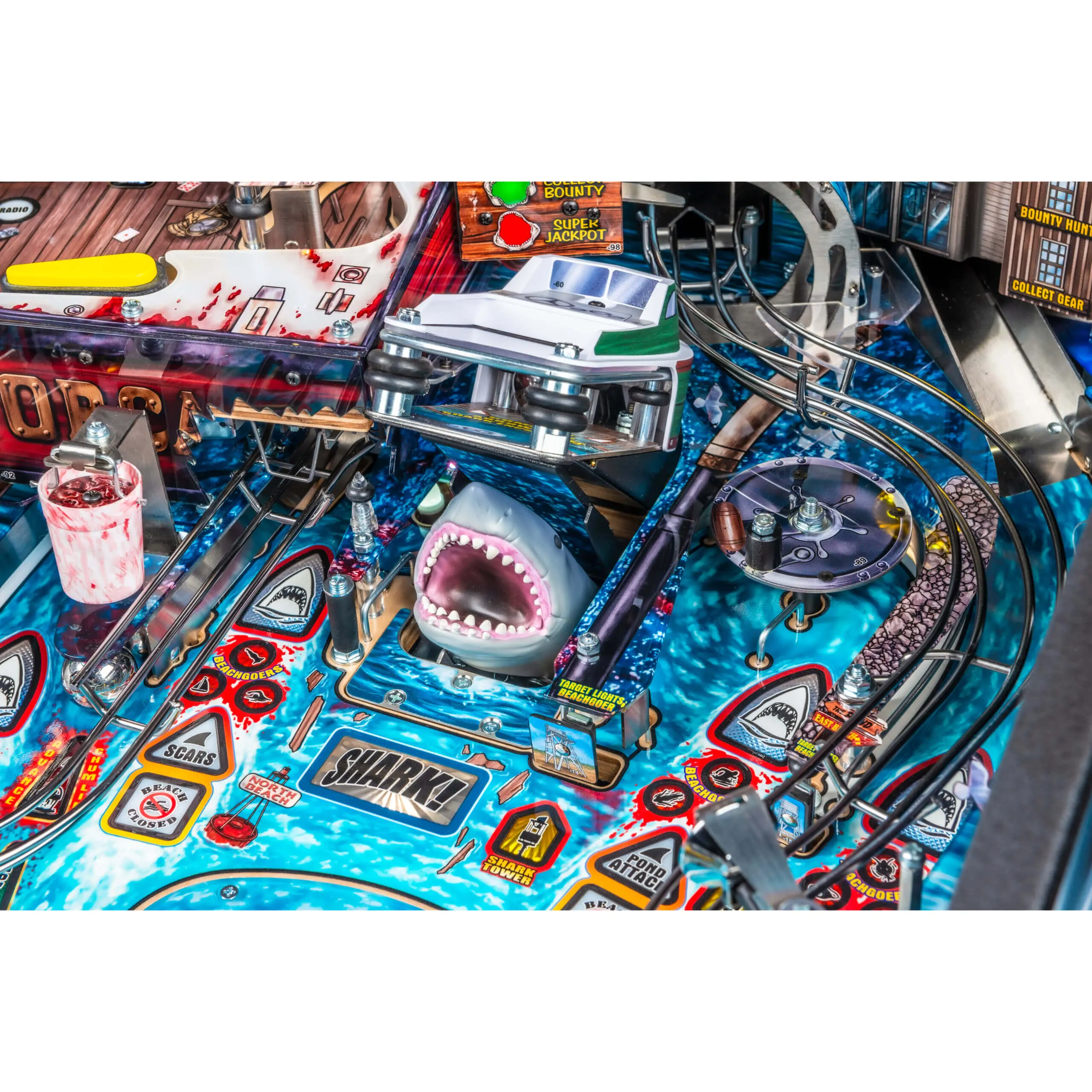 Jaws Premium Pinball Machine