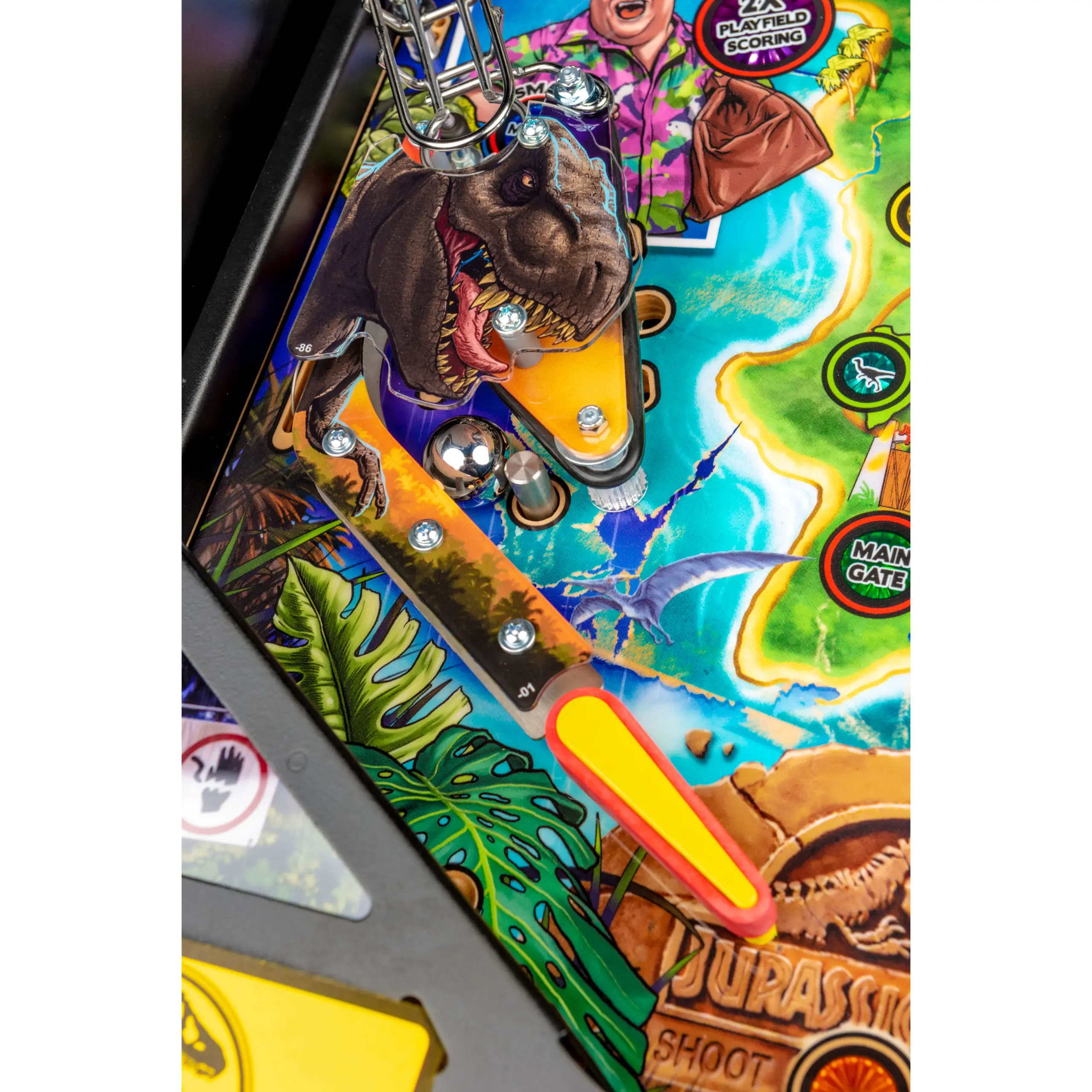 Jurassic Park Premium Pinball Machine - Image 10