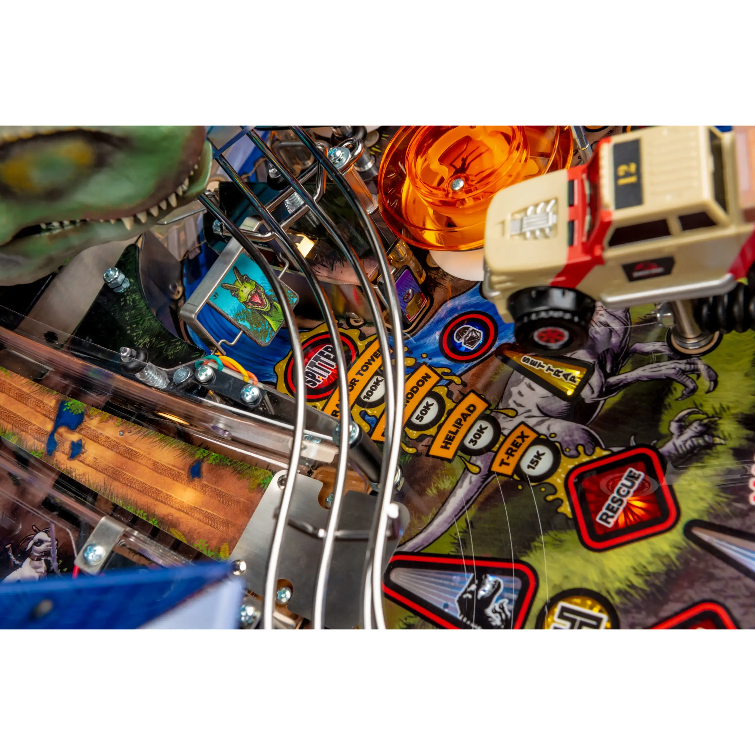 Jurassic Park Premium Pinball Machine - Image 4