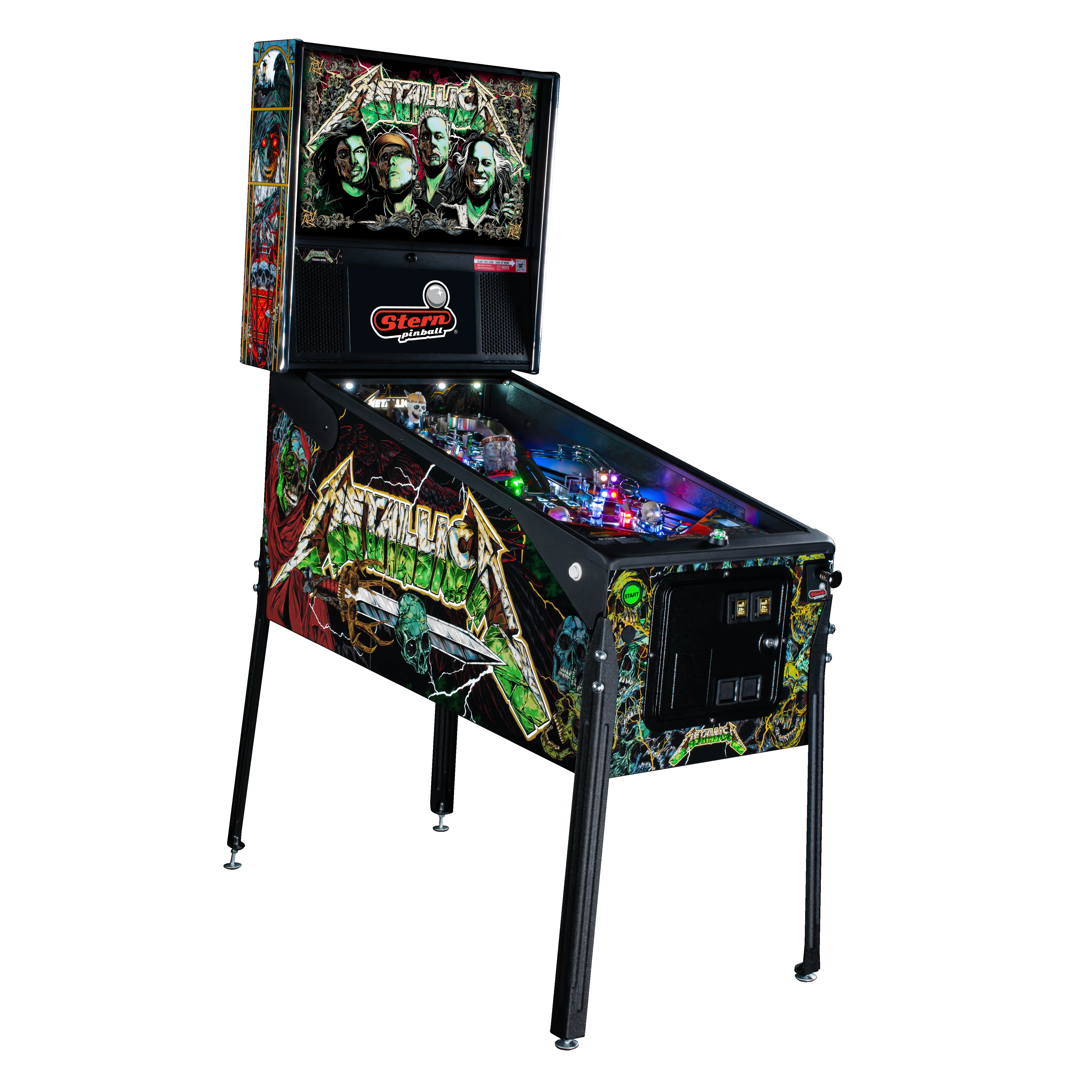 Metallica Remastered Premium Pinball Machine - Image 13