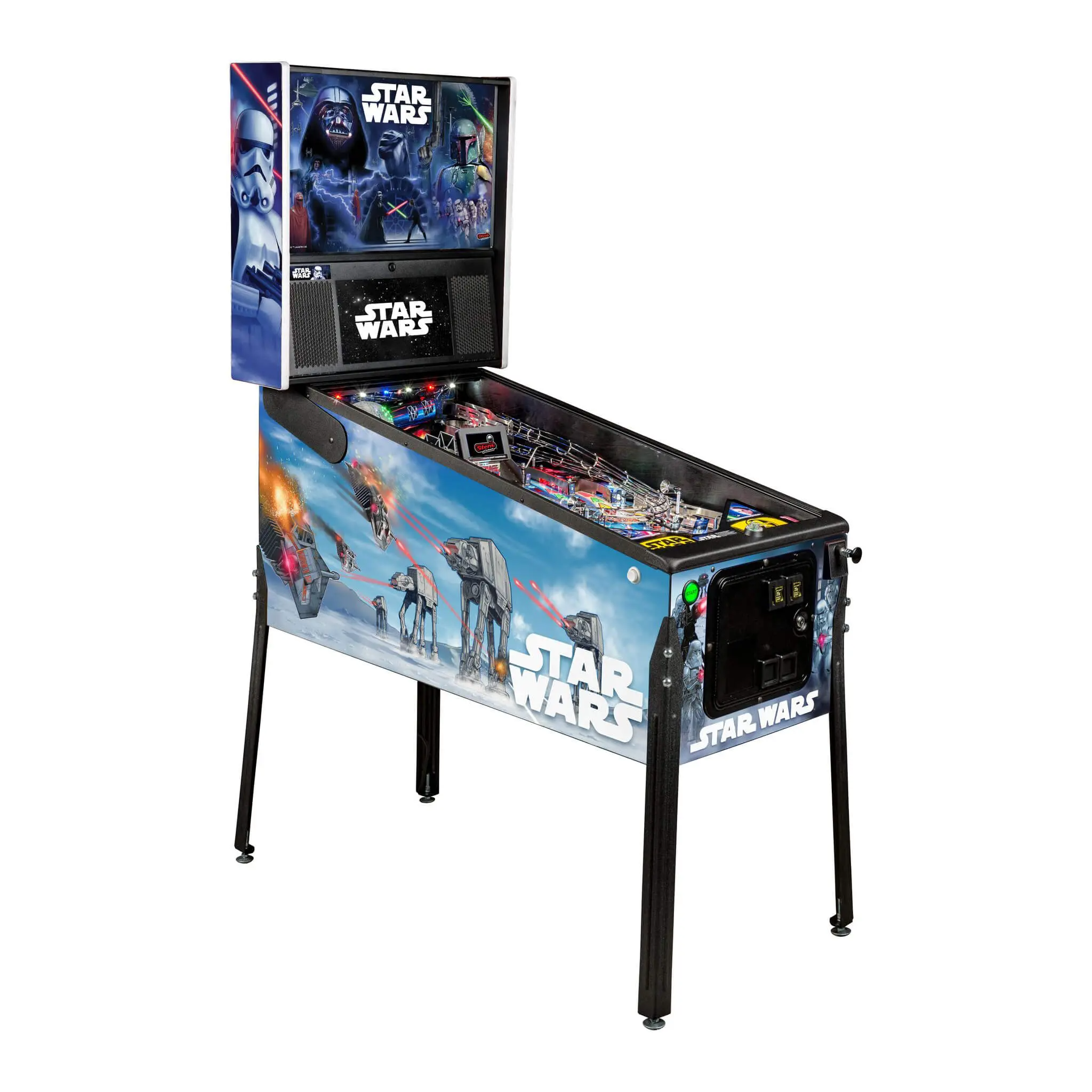 Star Wars Premium Comic Art Pinball Machine