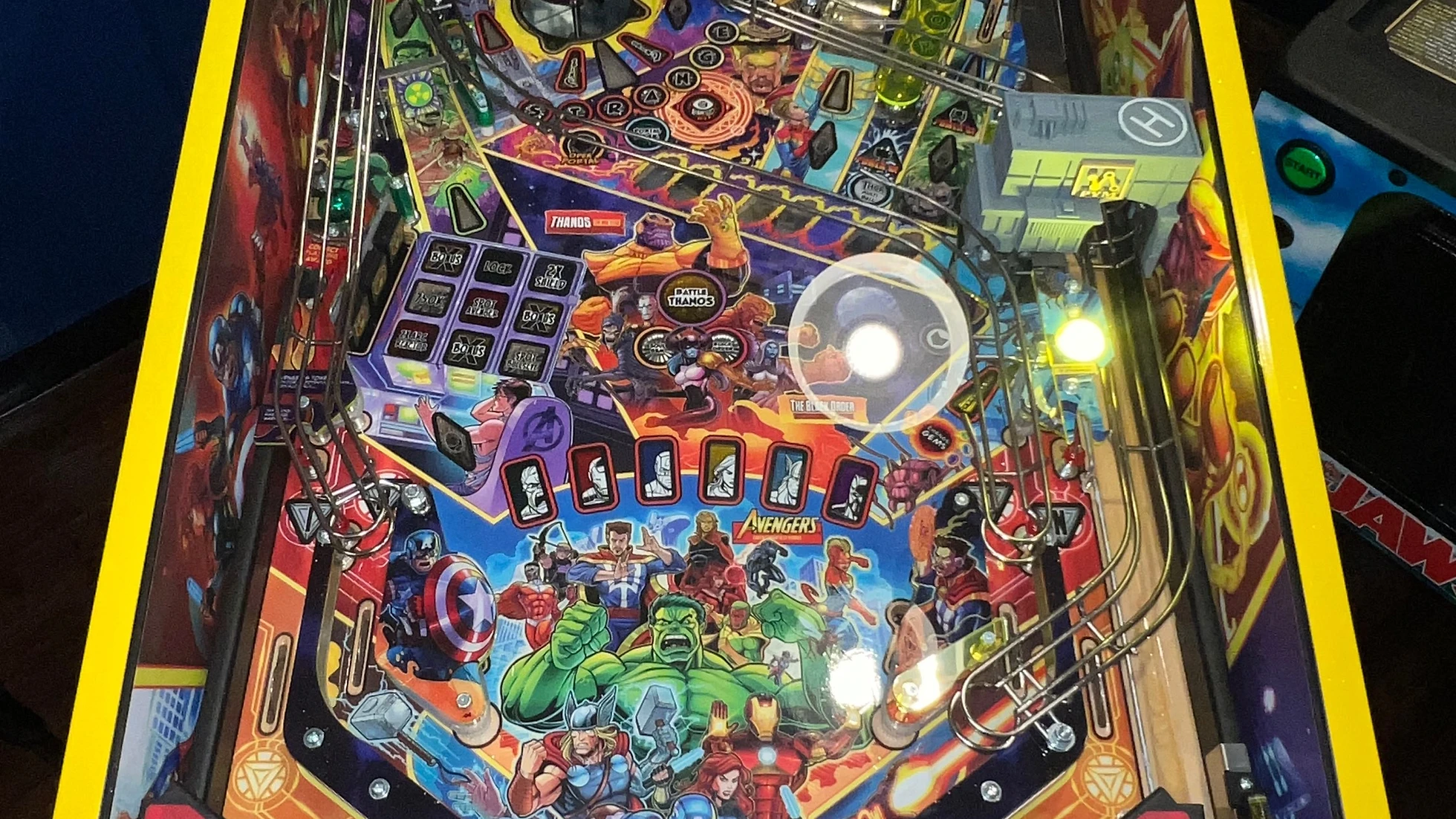Avengers Infinity Quest Limited Edition Pinball Machine by Stern - Image 5