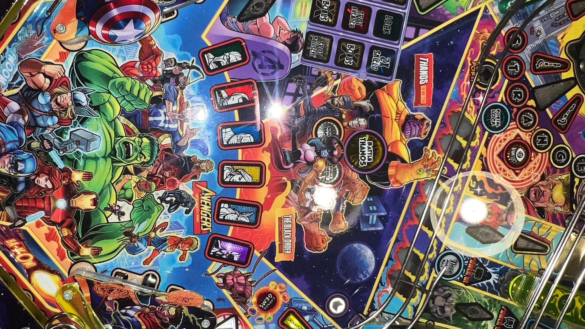 Avengers Infinity Quest Limited Edition Pinball Machine by Stern - Image 8