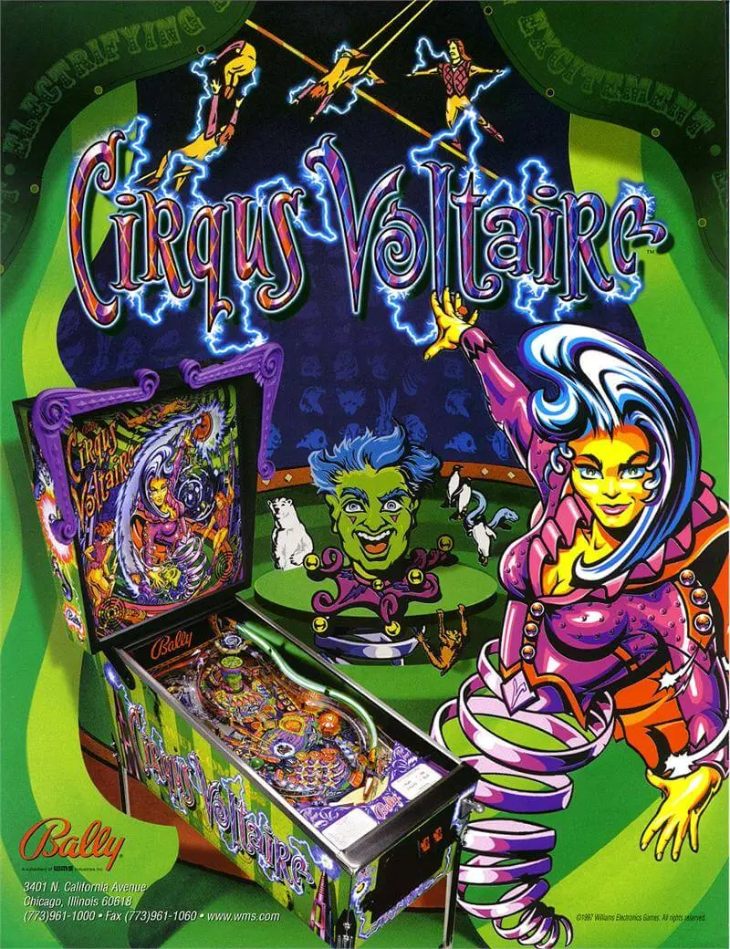 Cirqus Voltaire Pinball Machine - Image 7