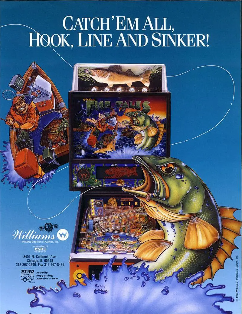 Fish Tales Pinball Machine