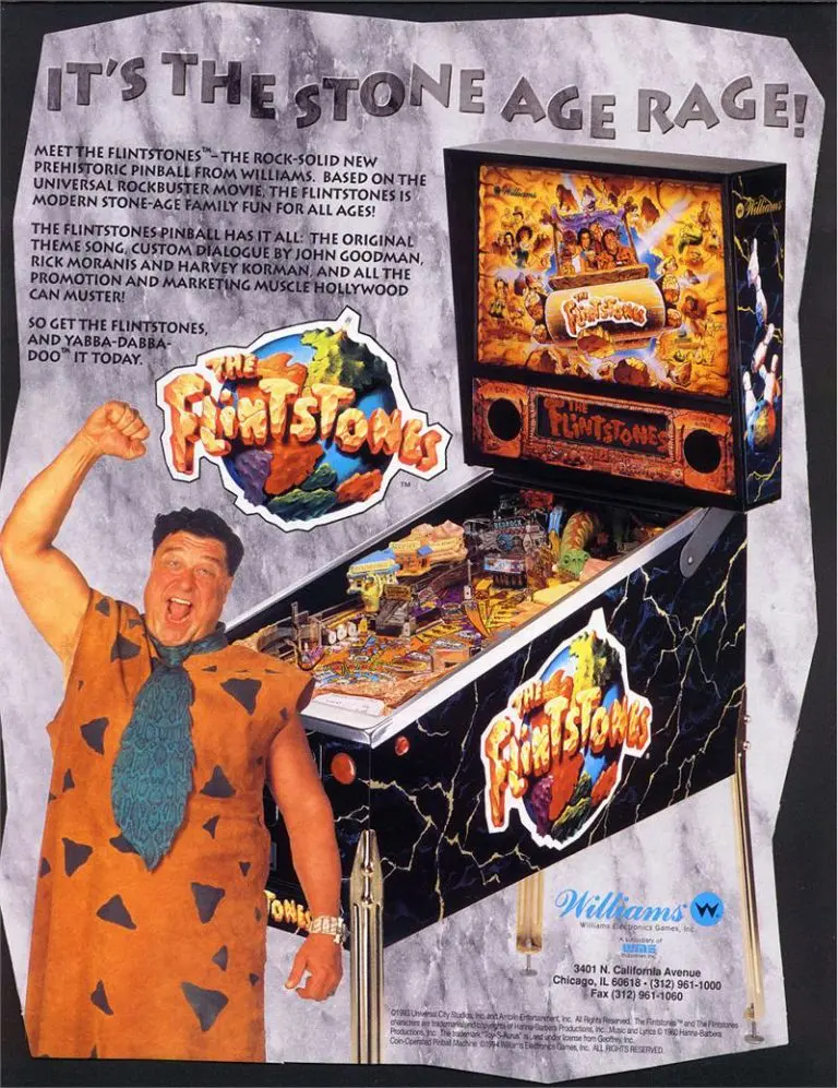 Flintstones Pinball Machine - Image 4