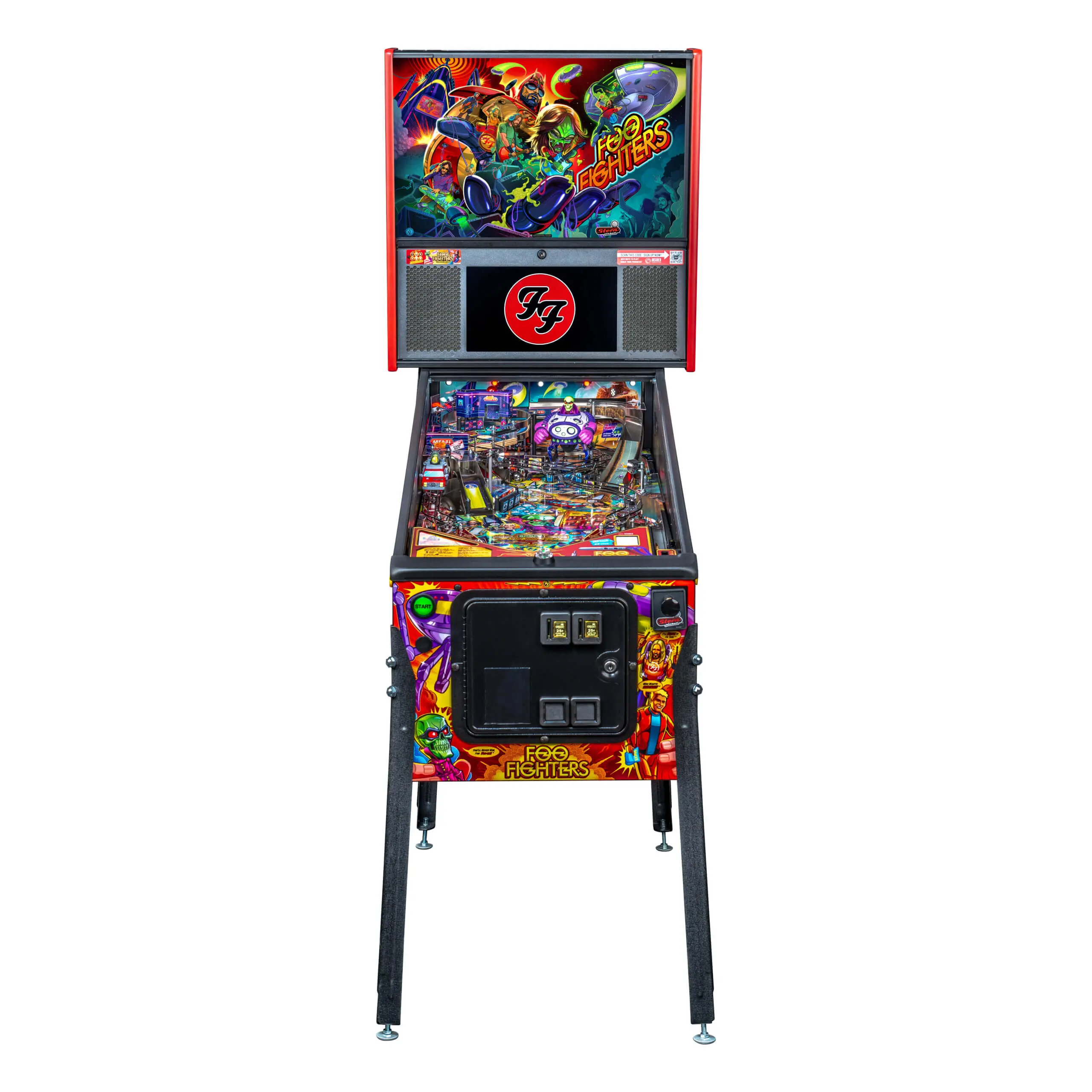 Foo Fighters Premium Pinball Machine