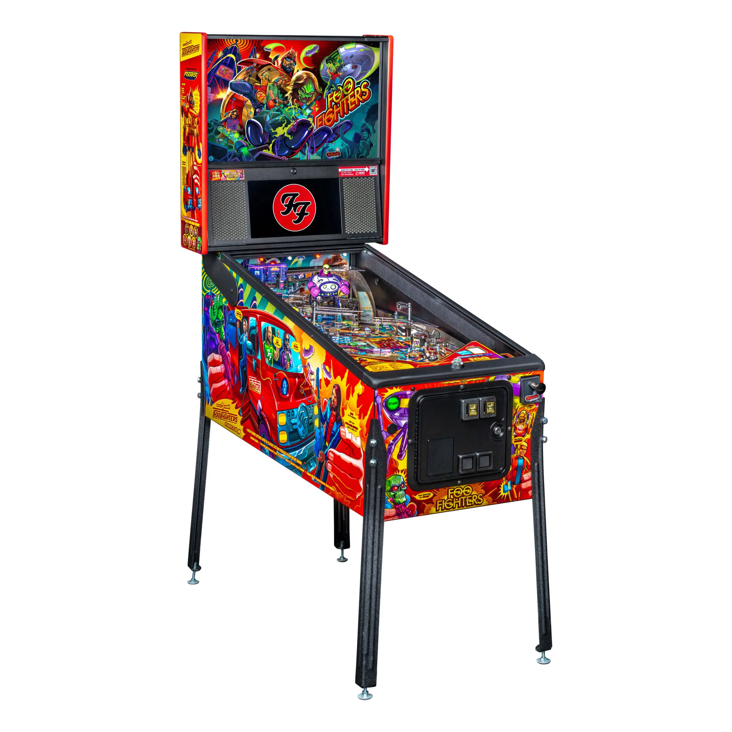 Foo Fighters Pro Pinball Machine