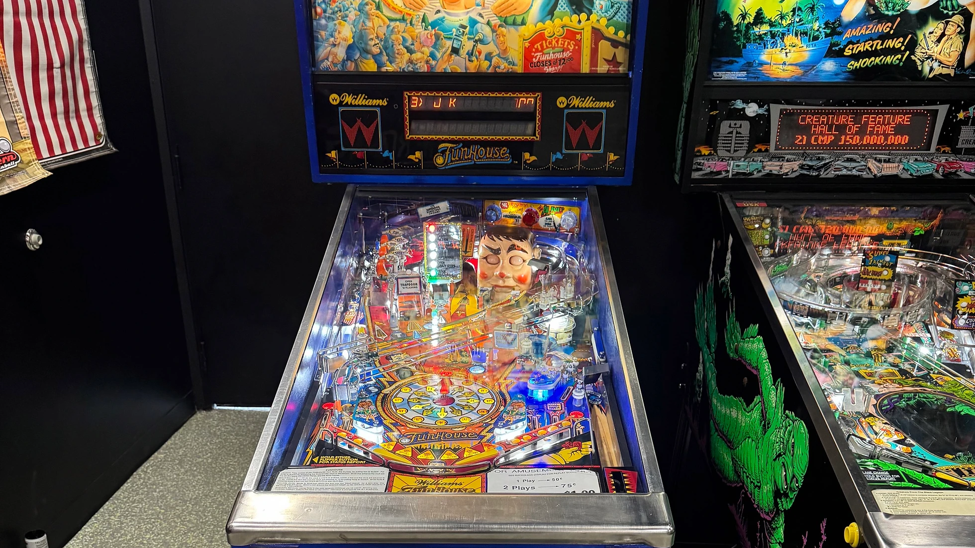 Funhouse Pinball Machine by Williams