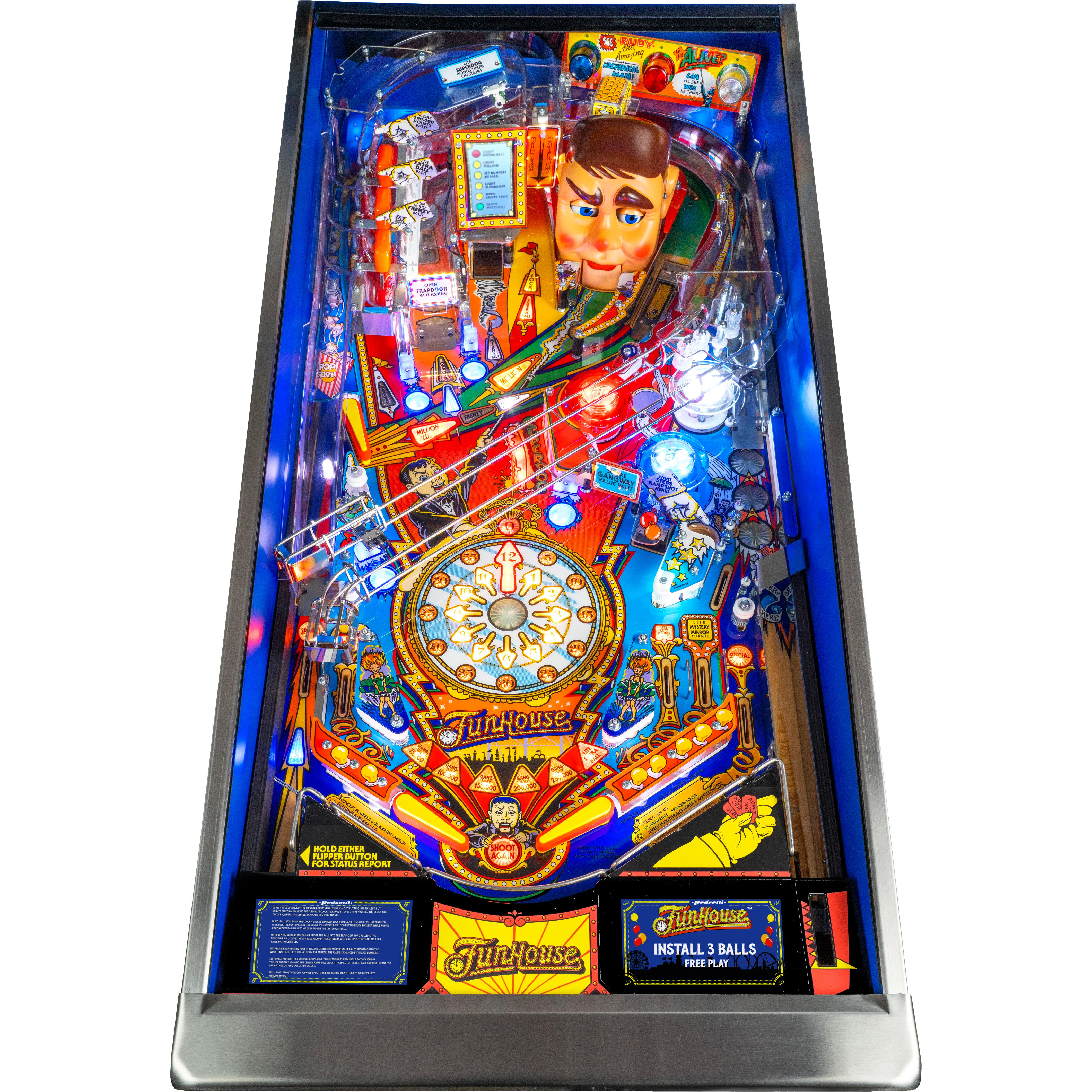 Funhouse Remake Pinball Machine – Classic Edition