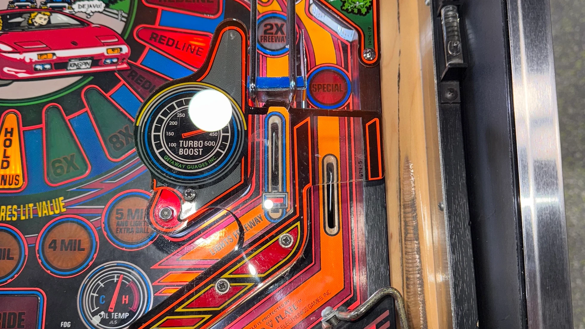 Getaway High Speed II Pinball Machine by Williams 1992 - Image 12