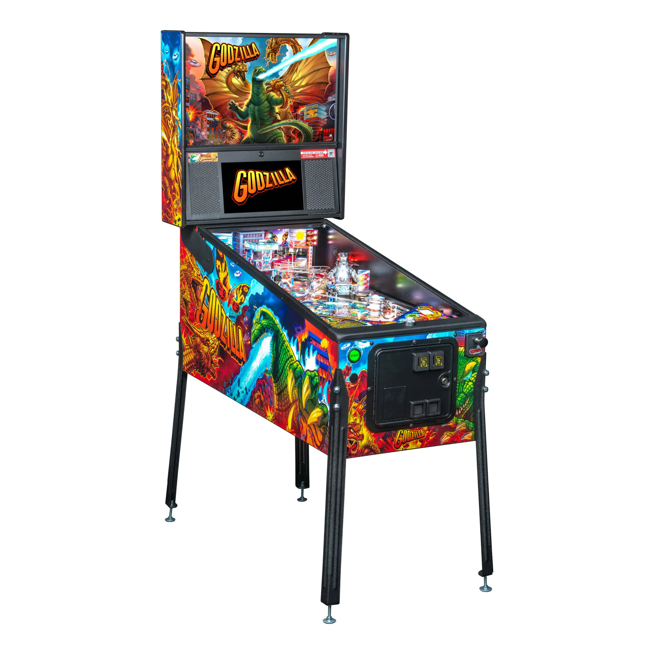 Godzilla Pro Pinball Machine