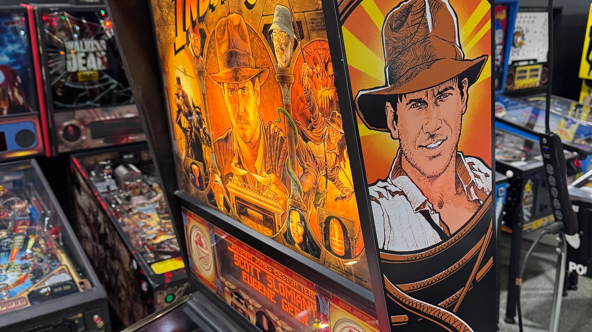Indiana Jones Pinball Machine by Williams - Image 9