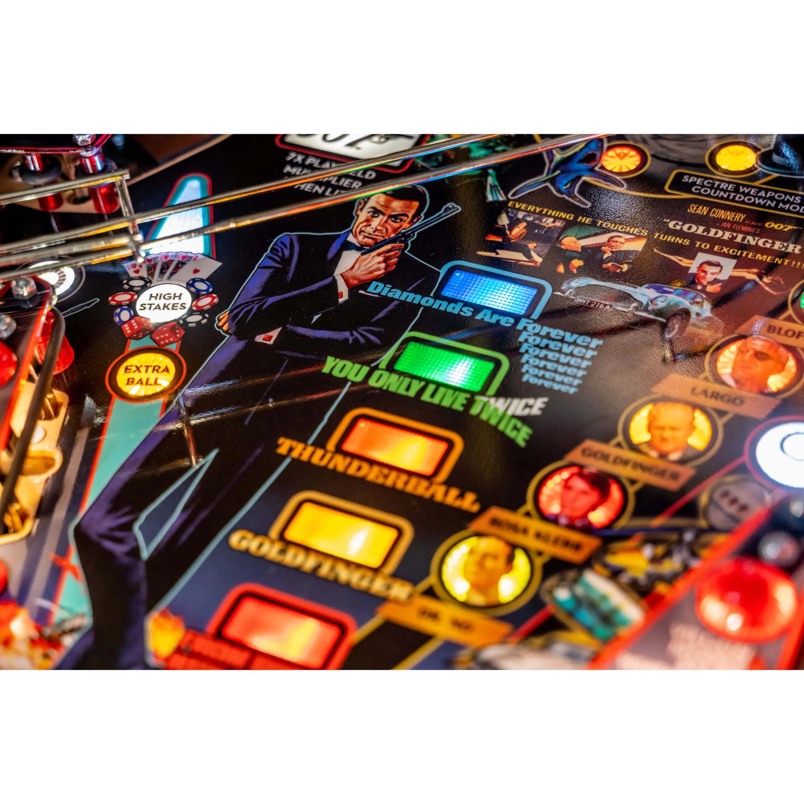 James Bond 007 Premium Pinball Machine - Image 7
