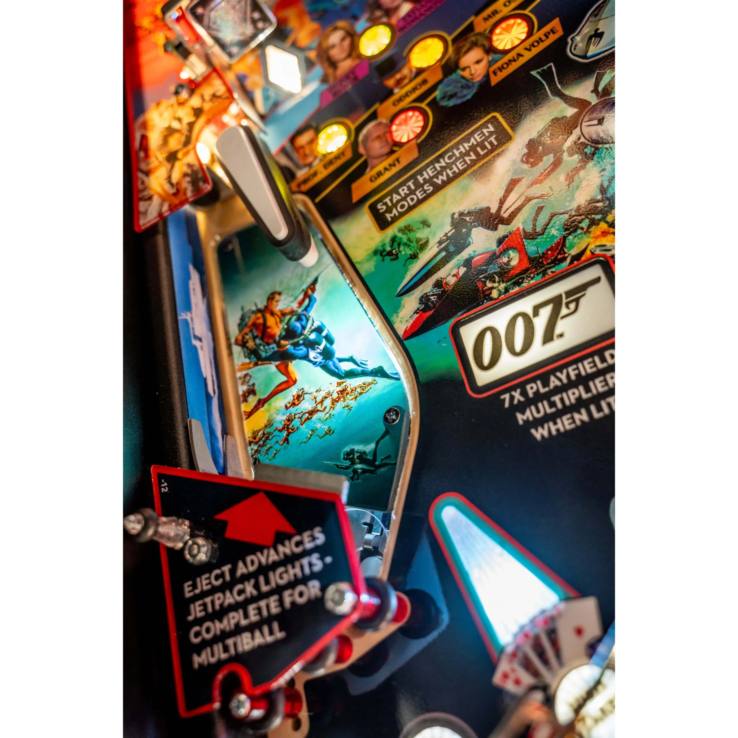 James Bond 007 Pro Pinball Machine - Image 6