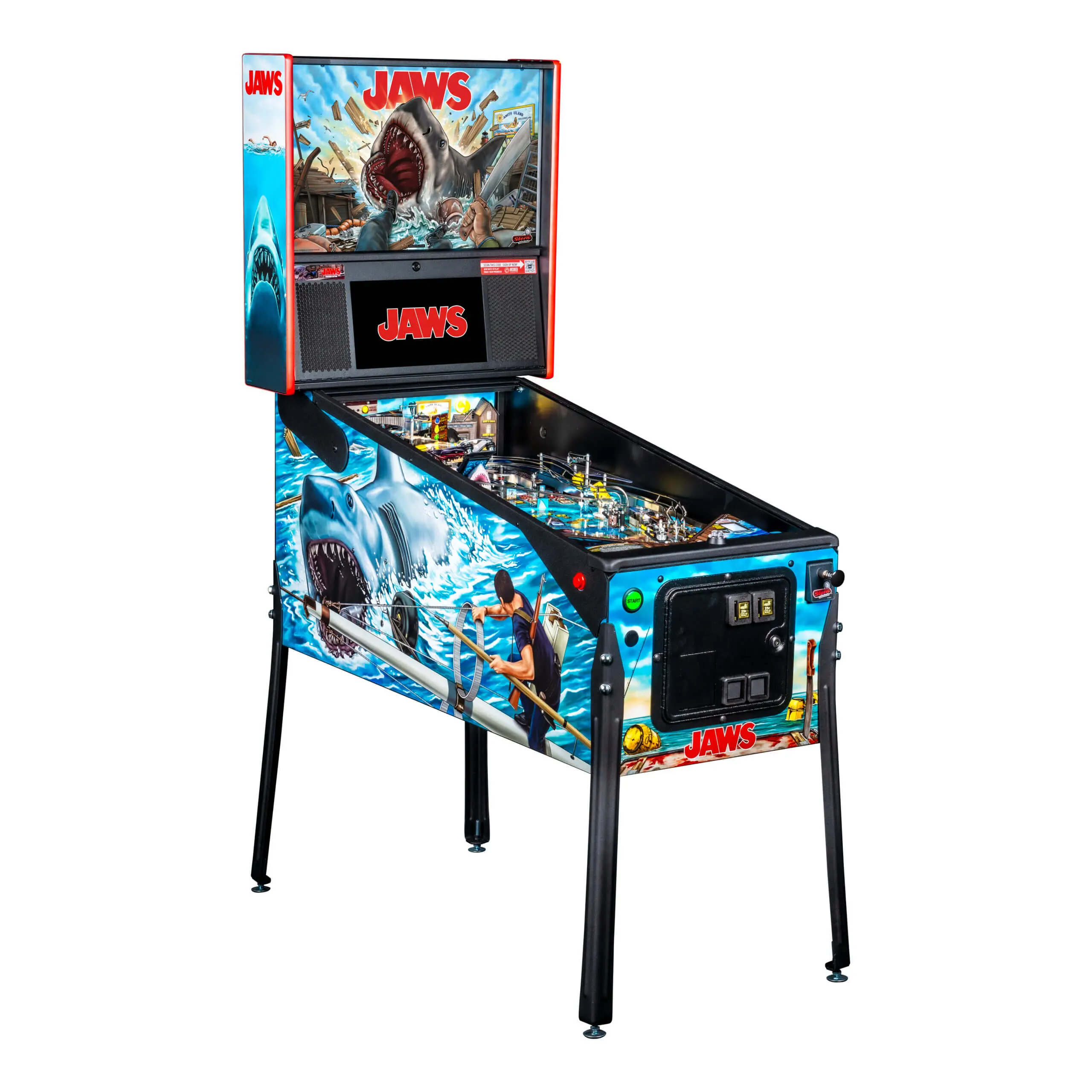 Jaws Pro Pinball Machine