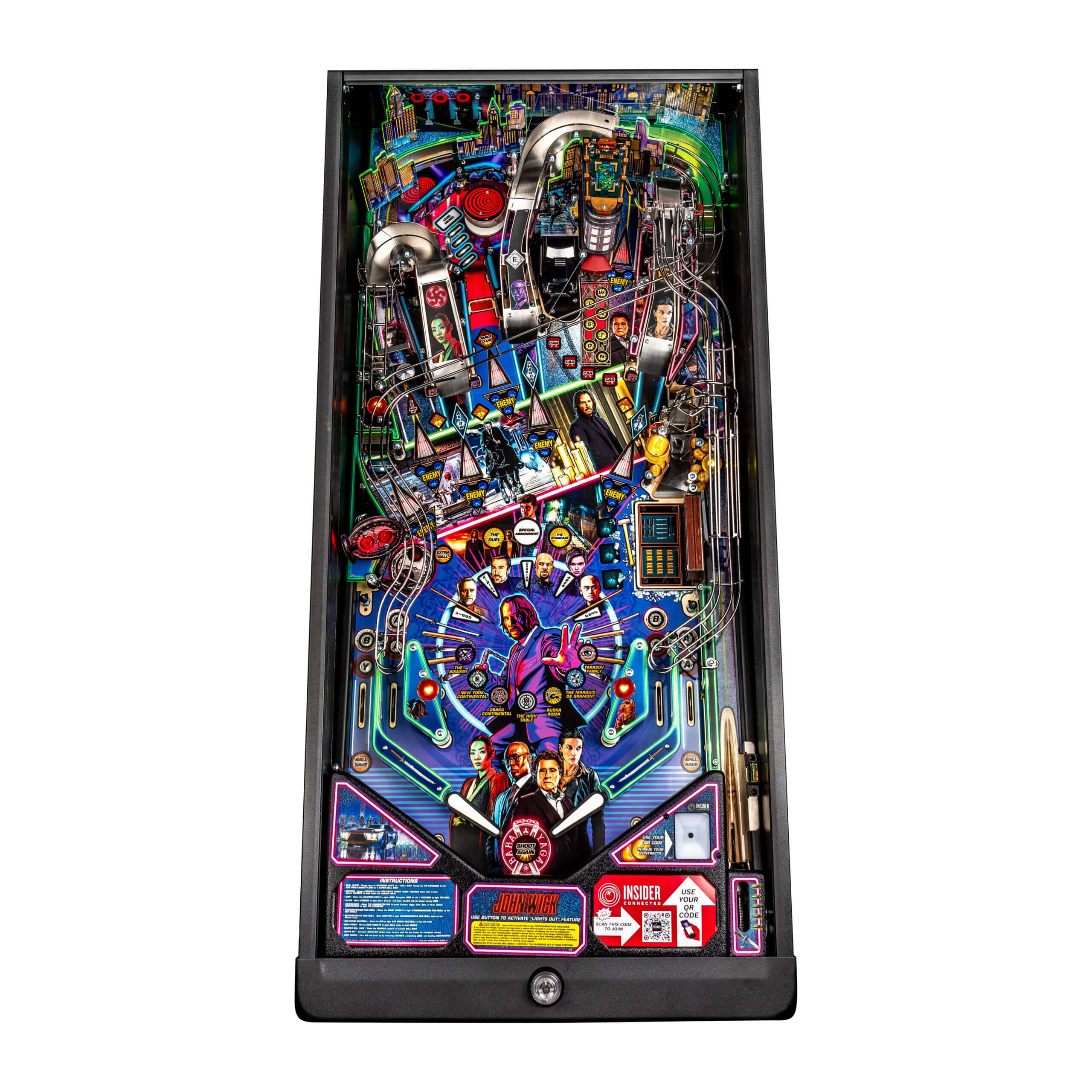 John Wick Pro Pinball Machine - Image 4