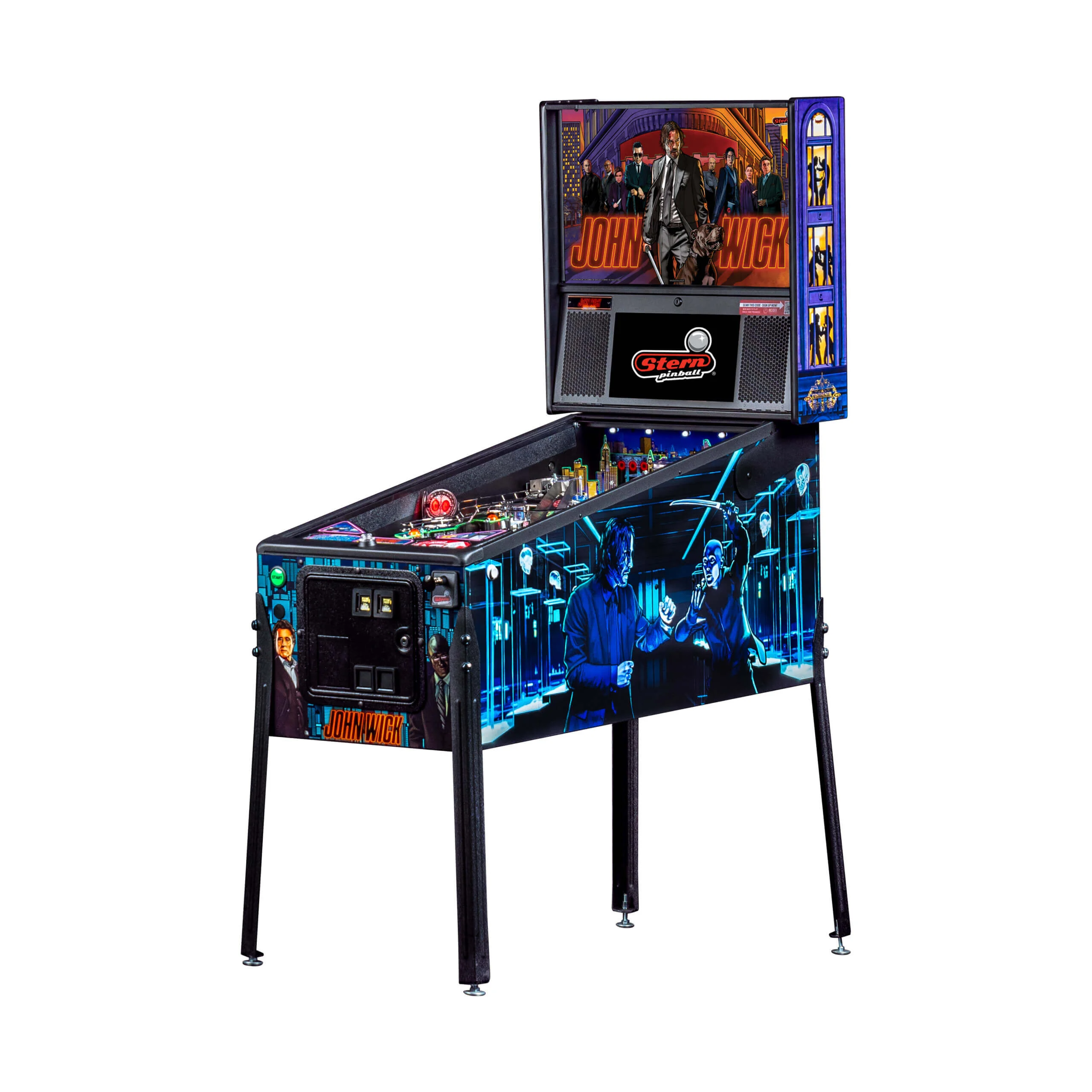 John Wick Pro Pinball Machine by Stern