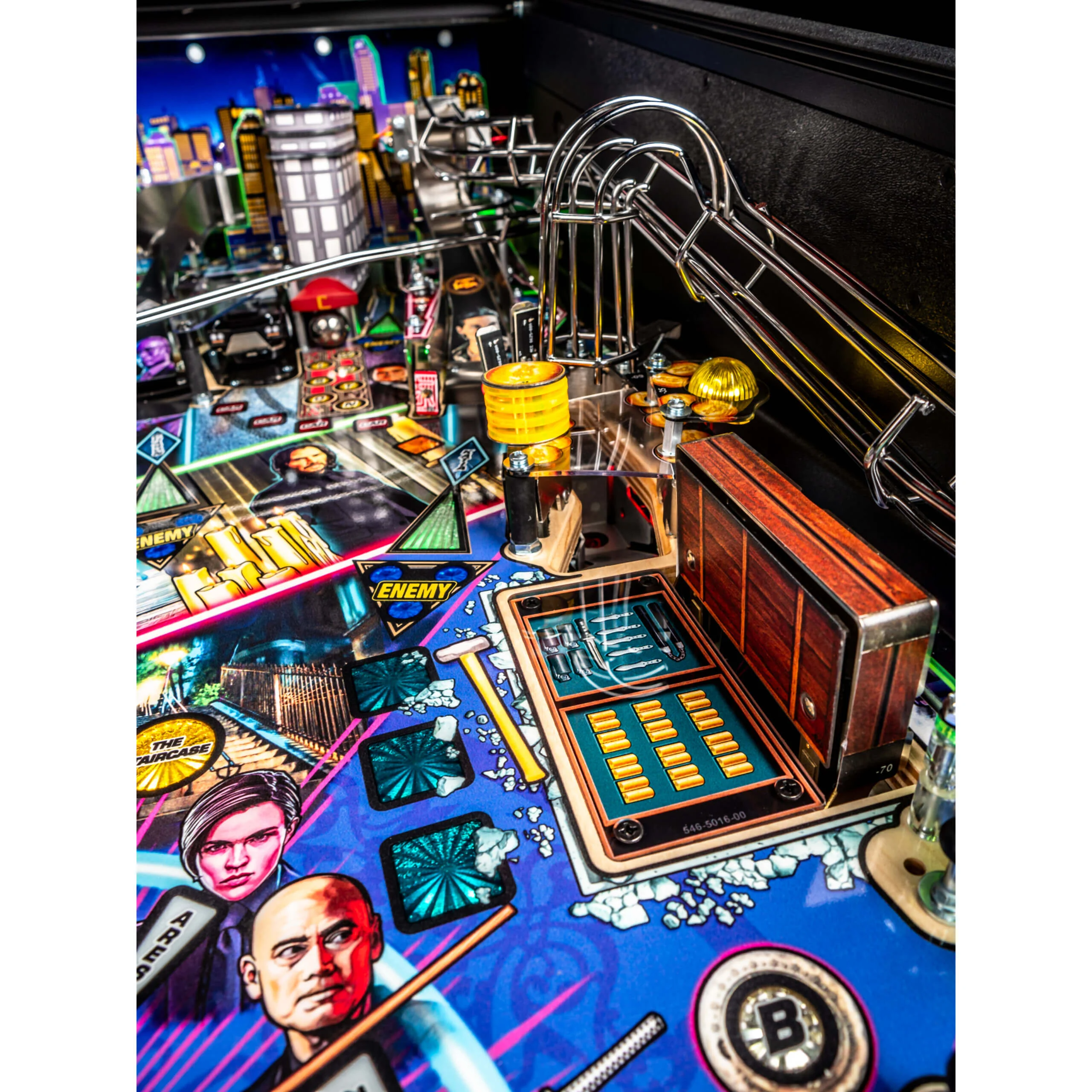 John Wick Pro Pinball Machine - Image 11