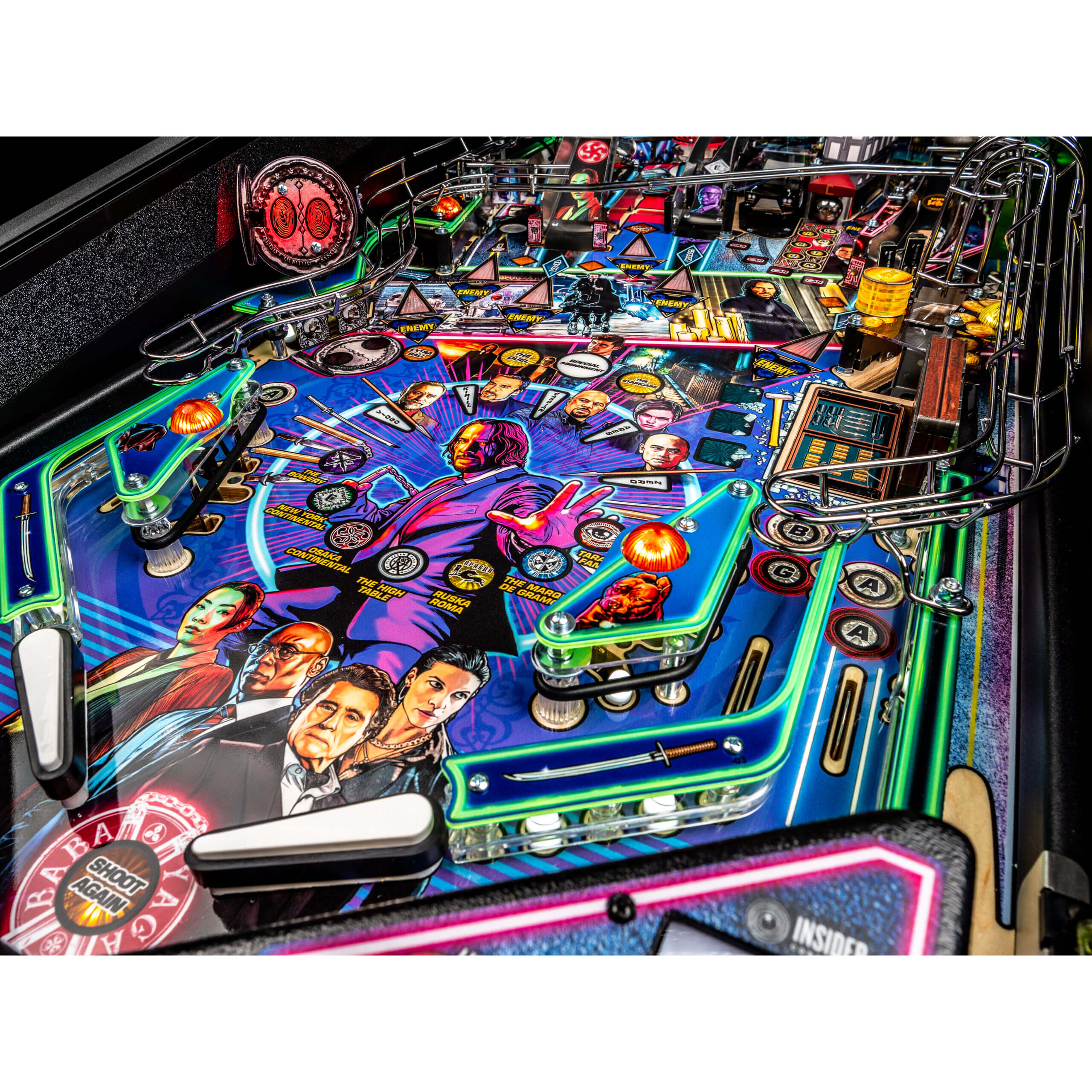 John Wick Pro Pinball Machine - Image 5