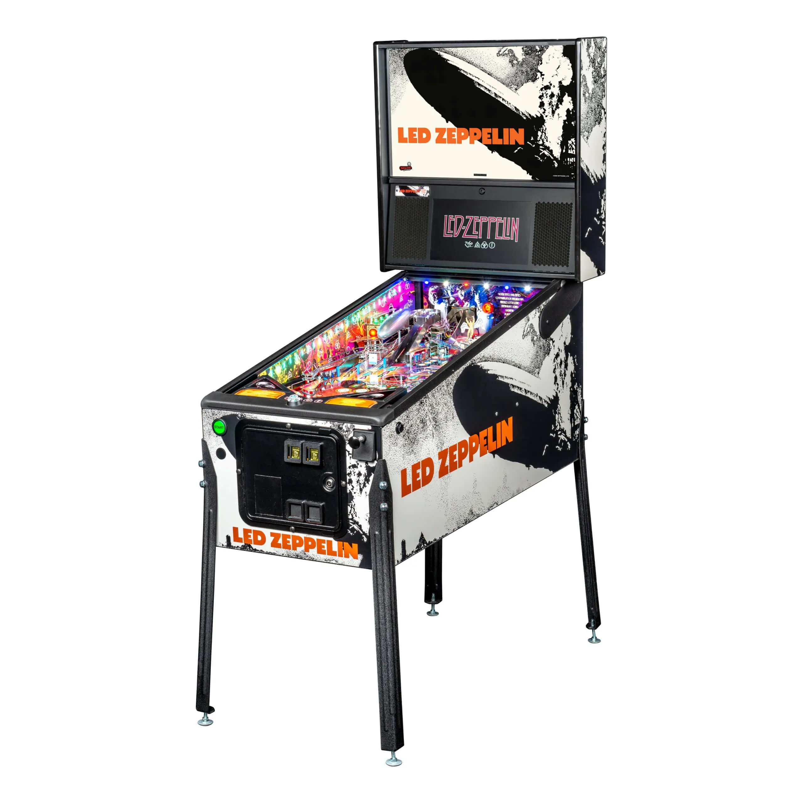 Led Zeppelin Premium Pinball Machine