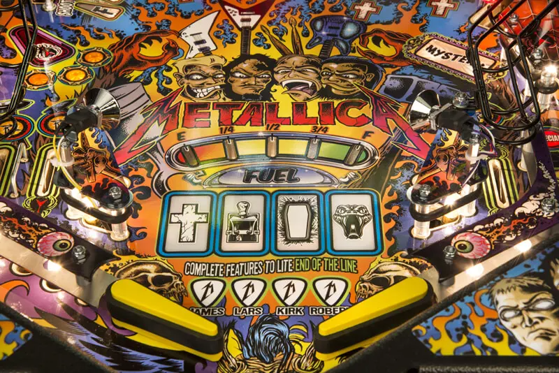Metallica Pro Pinball Machine - Image 5
