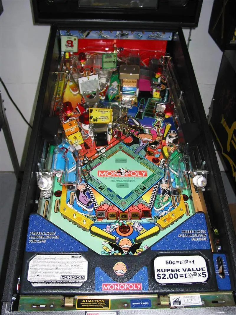 Monopoly Pinball Machine