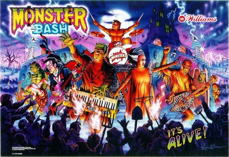 Monster Bash Pinball Machine - Image 4