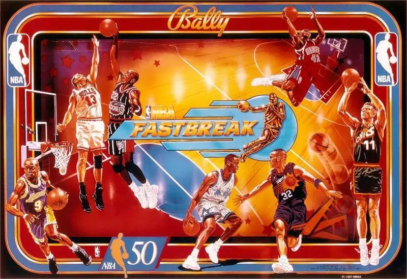 NBA Fastbreak Pinball Machine