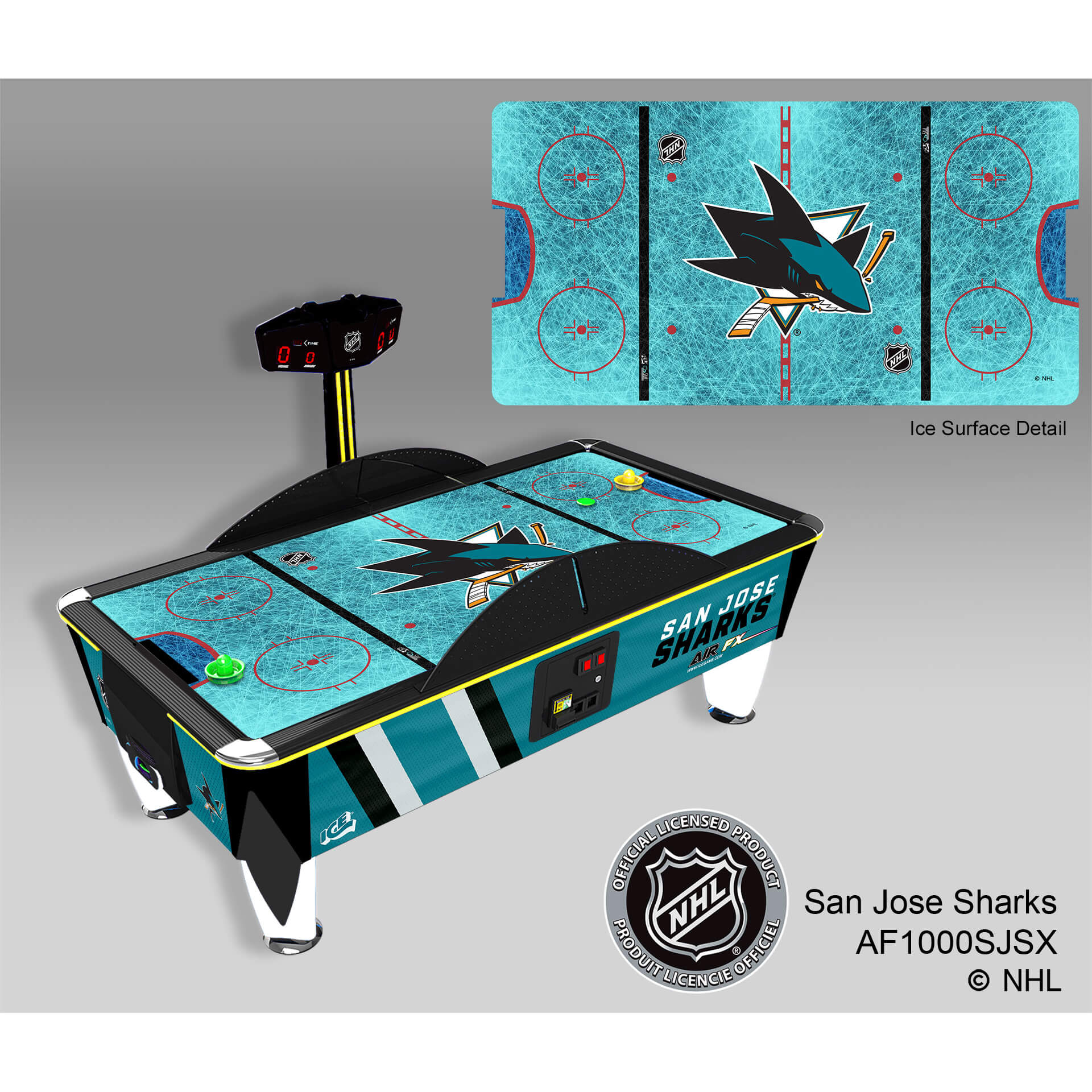 NHL Air FX Full Size Air Hockey Table - Image 7