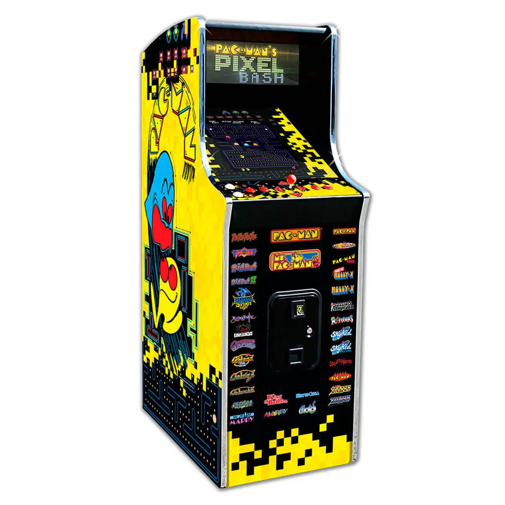 Pac-man’s Pixel Bash Chill Home Arcade with 32 games