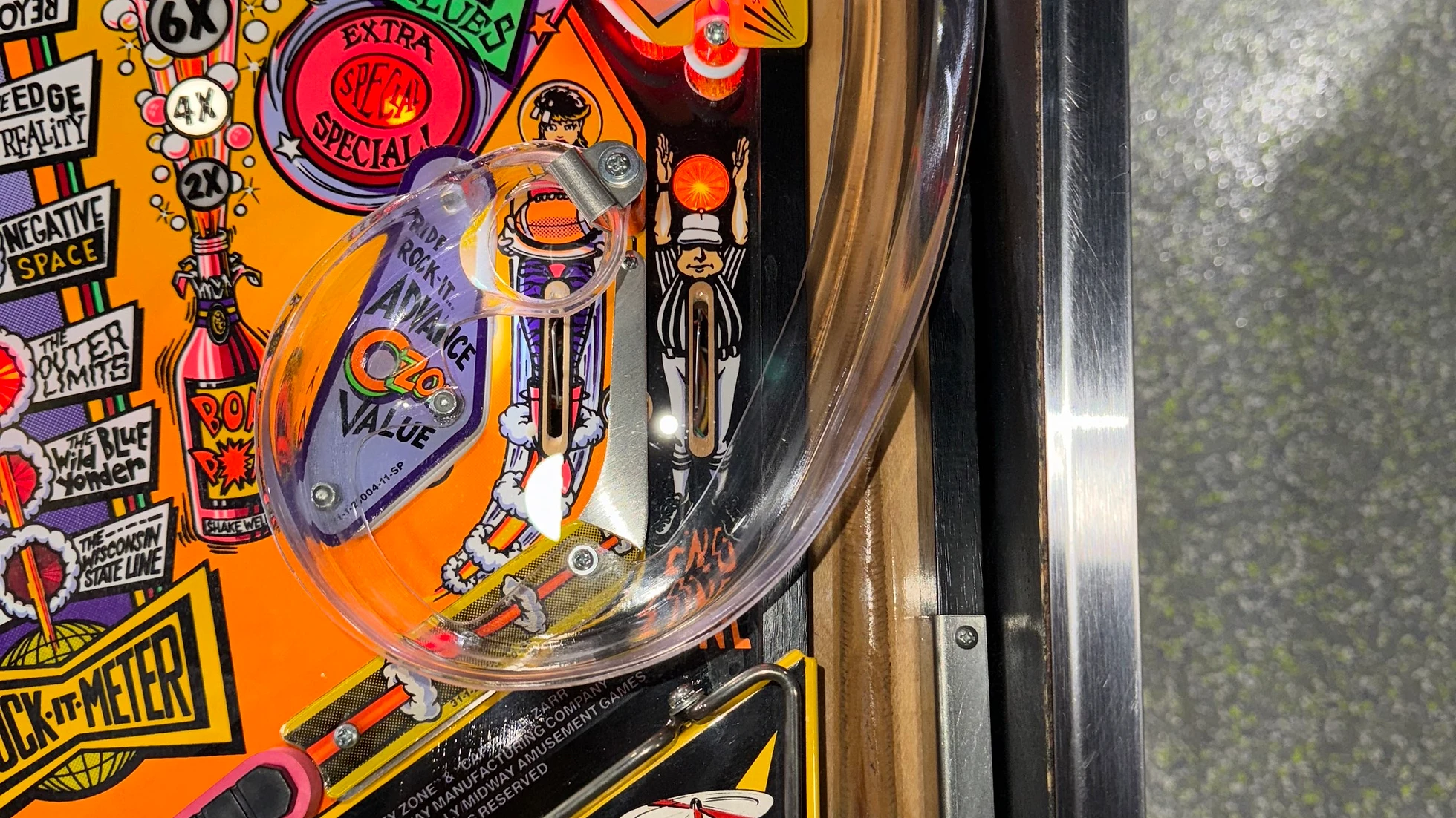 Party Zone pinball machine by Bally 1991 - Image 15