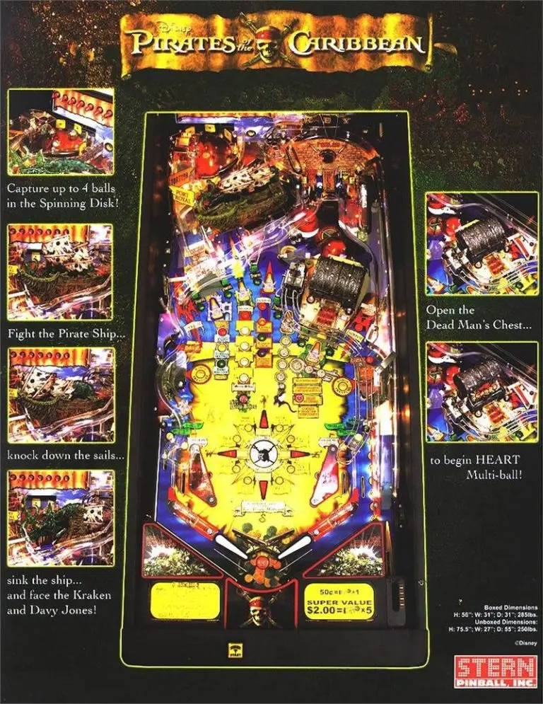 Pirates of the Caribbean Pinball Machine - Image 8