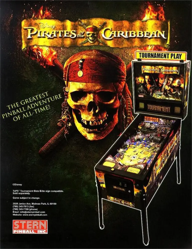 Pirates of the Caribbean Pinball Machine - Image 7