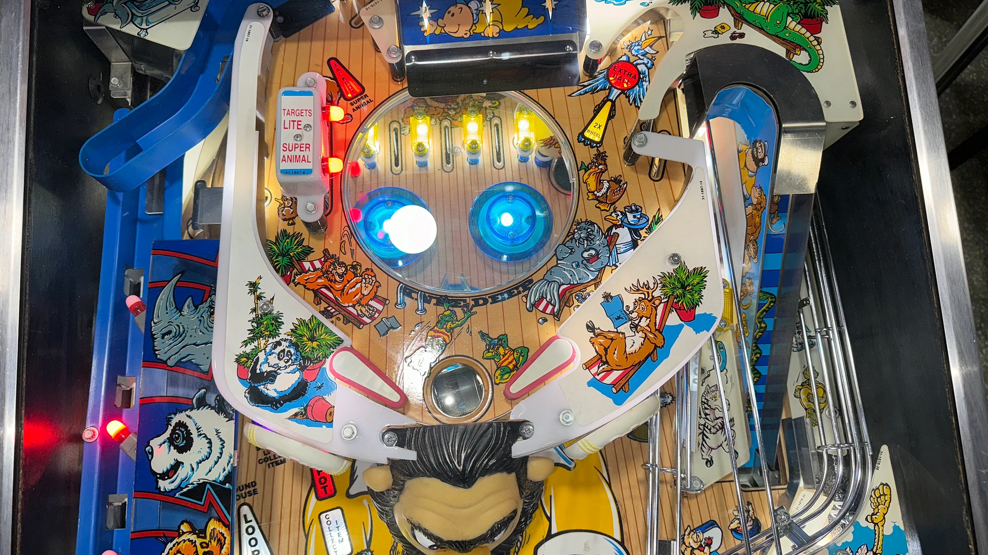 Popeye Saves the Earth pinball machine by Bally 1994 - Image 10