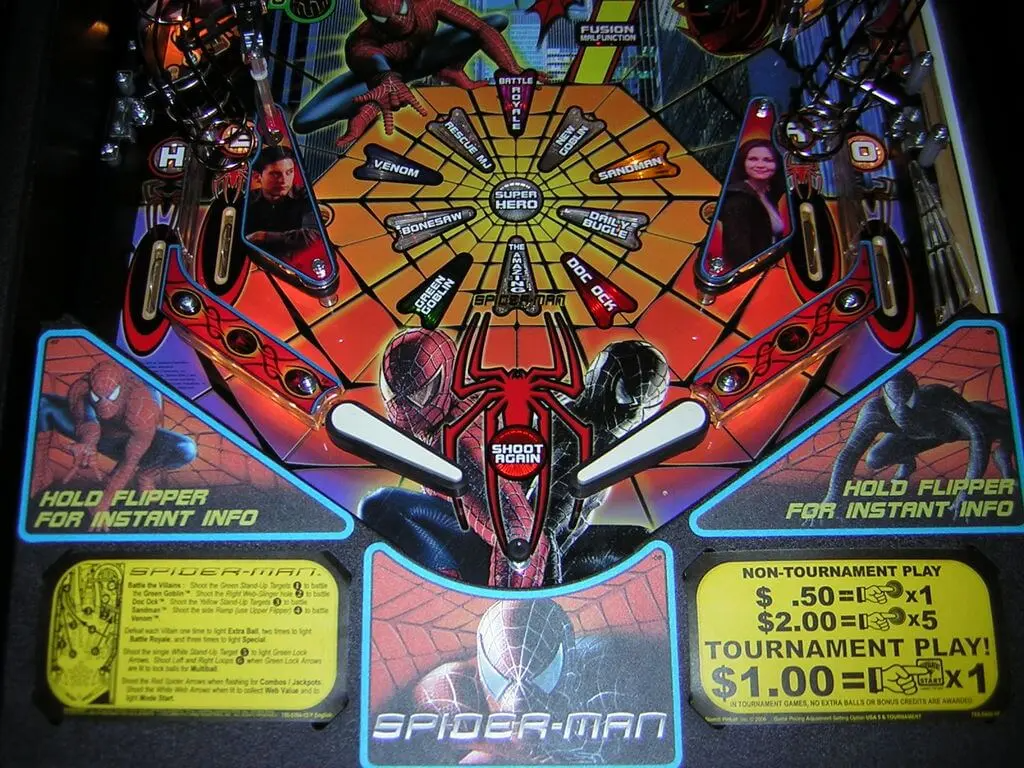 Spider-man Pinball Machine - Image 5