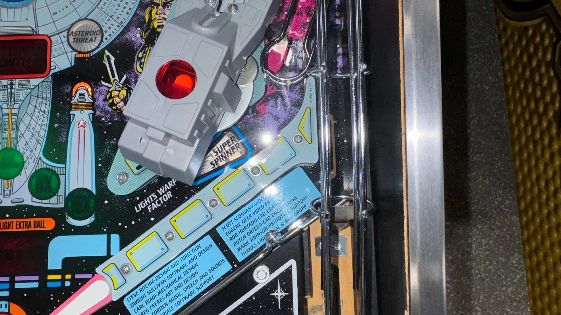 Star Trek Next Generation Pinball Machine by Williams