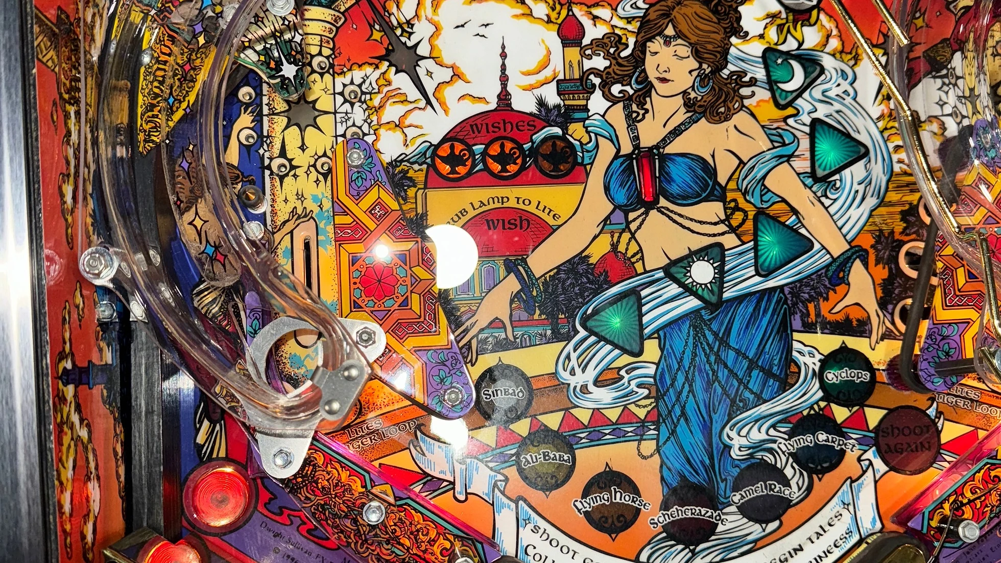 Tales of the Arabian Nights Pinball Machine by Williams - Image 13
