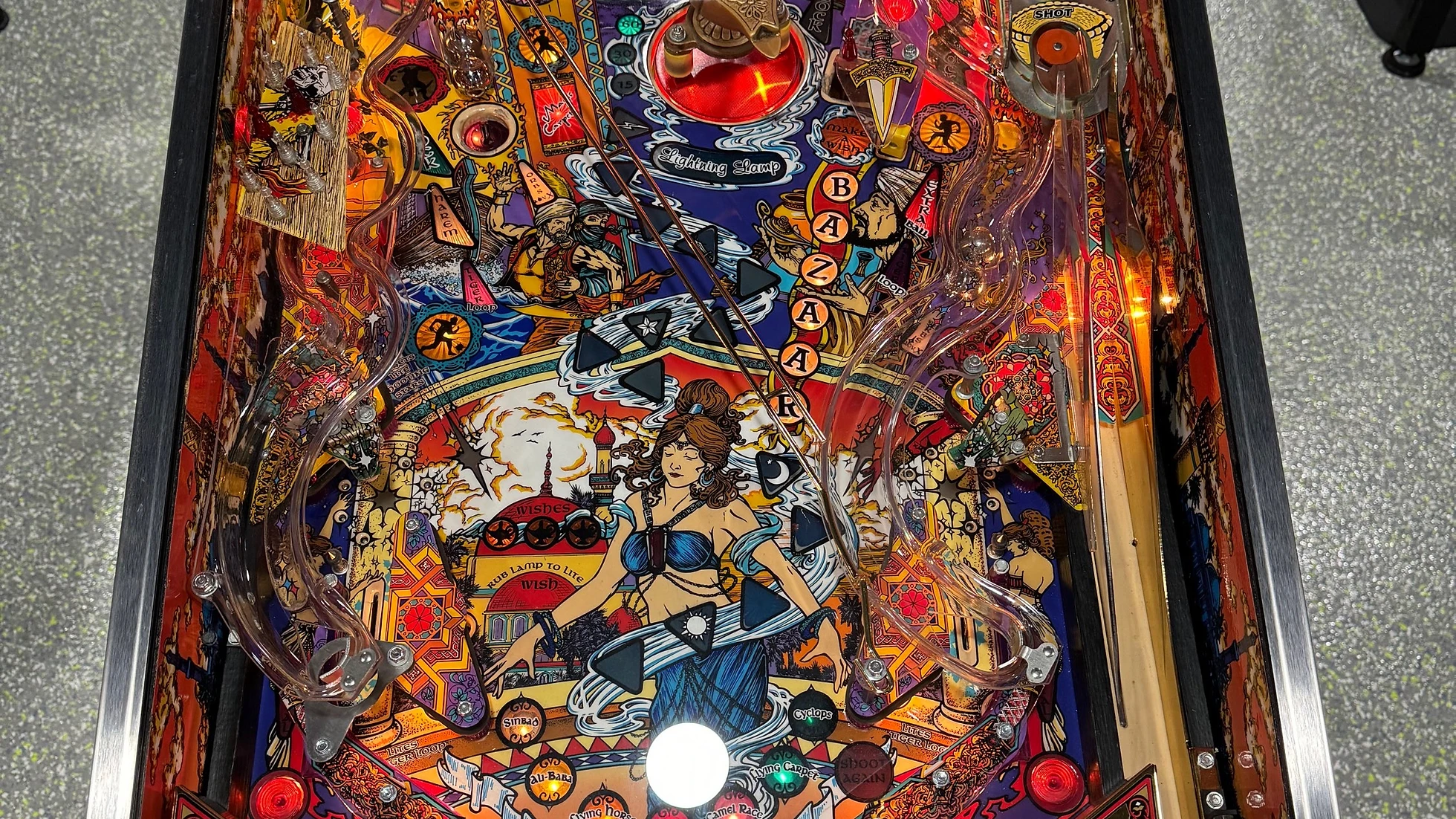 Tales of the Arabian Nights Pinball Machine by Williams - Image 11