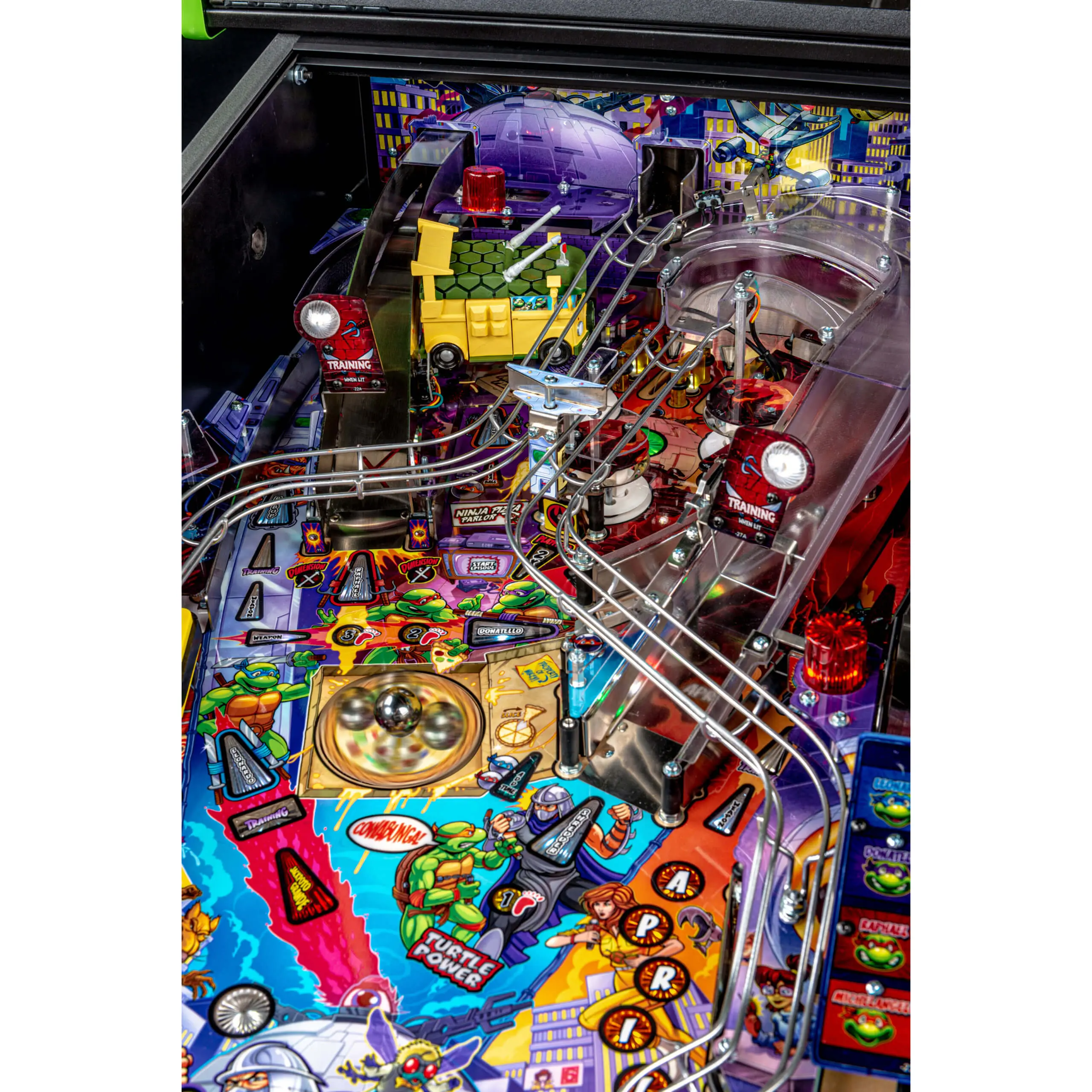 Teenage Mutant Ninja Turtles Pro Pinball Machine - Image 5