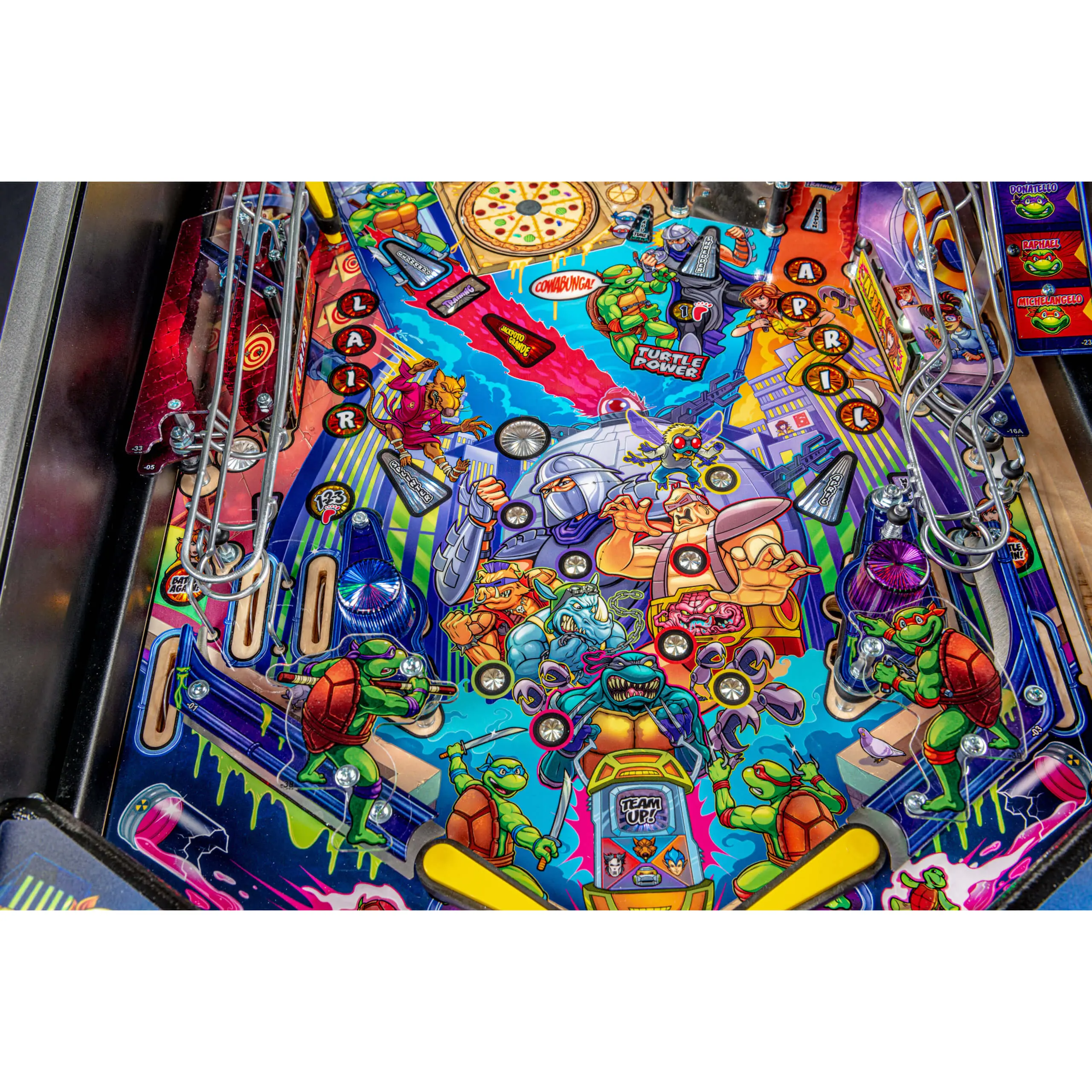 Teenage Mutant Ninja Turtles Pro Pinball Machine - Image 4