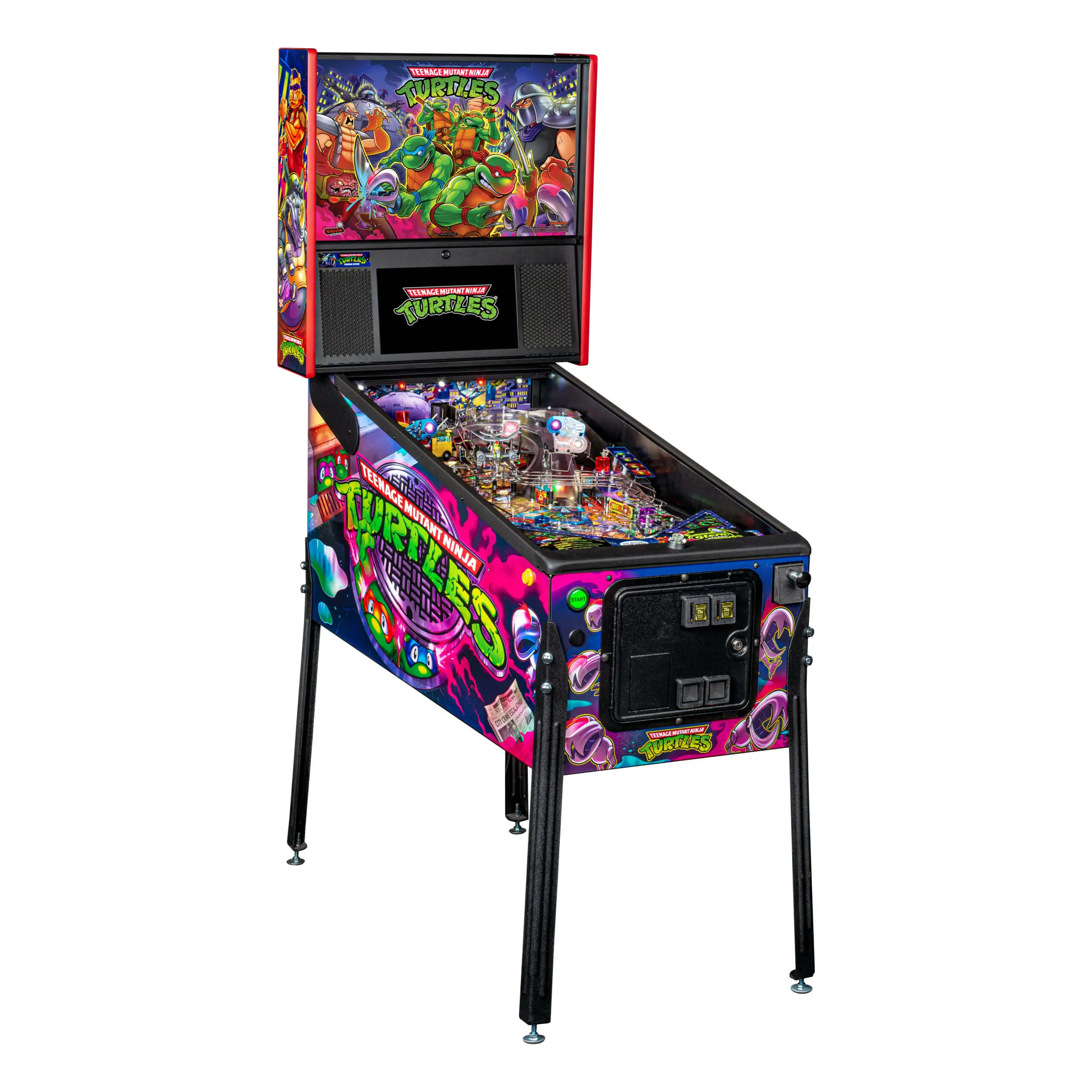 Teenage Mutant Ninja Turtles Pro Pinball Machine